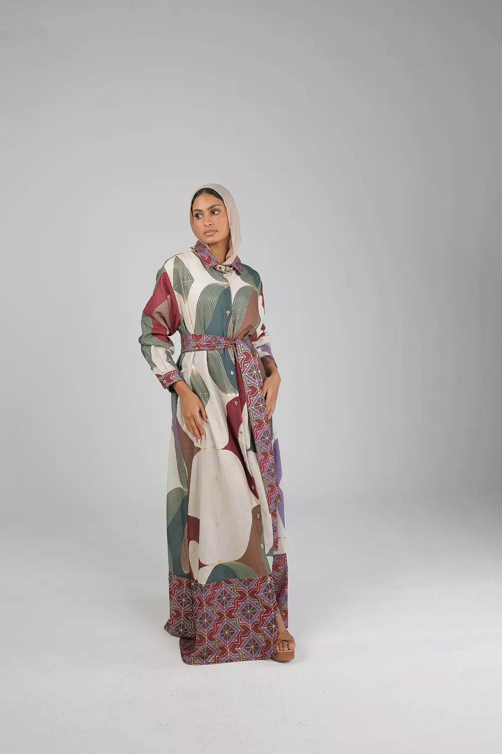 Vintage Linen Dress image