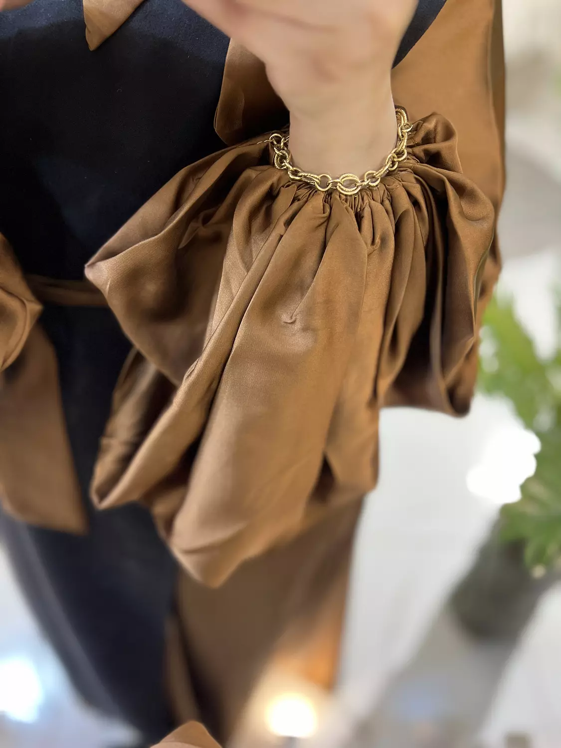 Brown dress  1