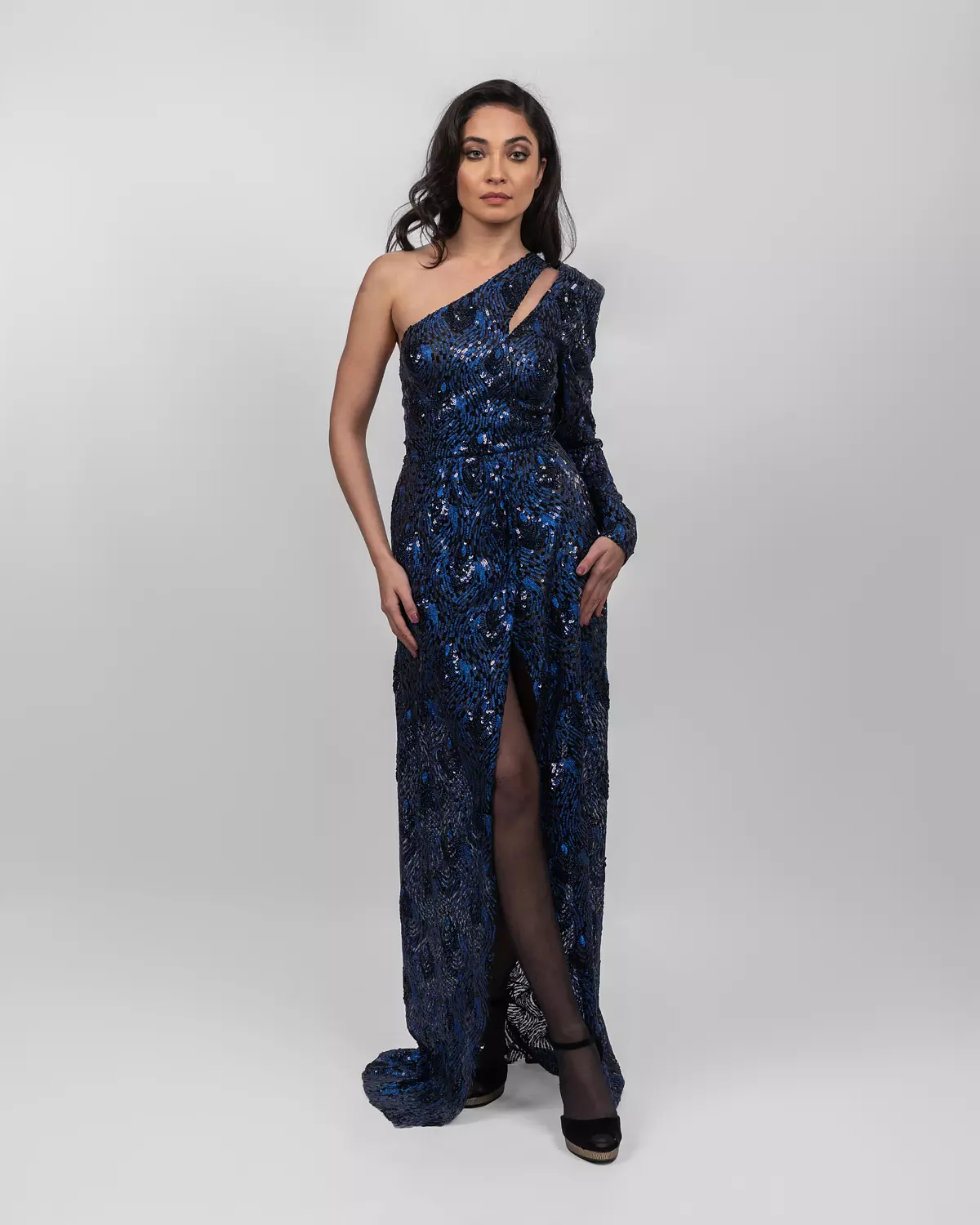Glamorous Royal Blue Dress image