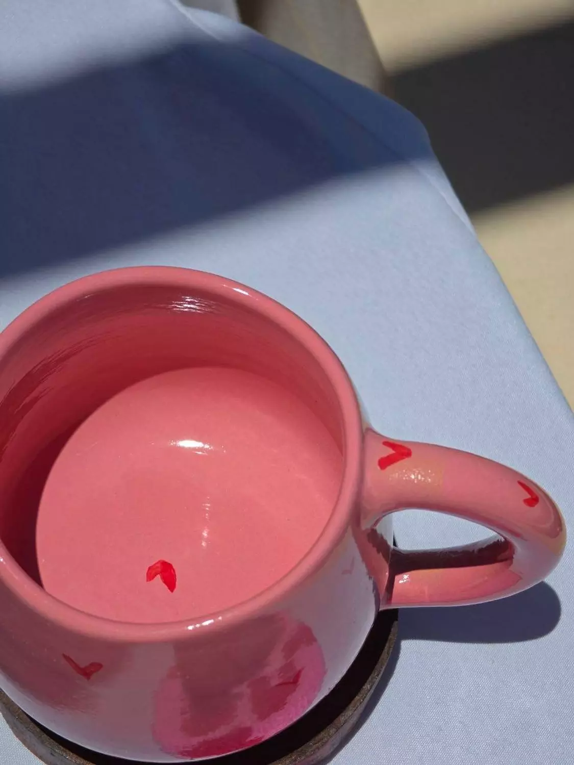 Pink Hearts mug 1