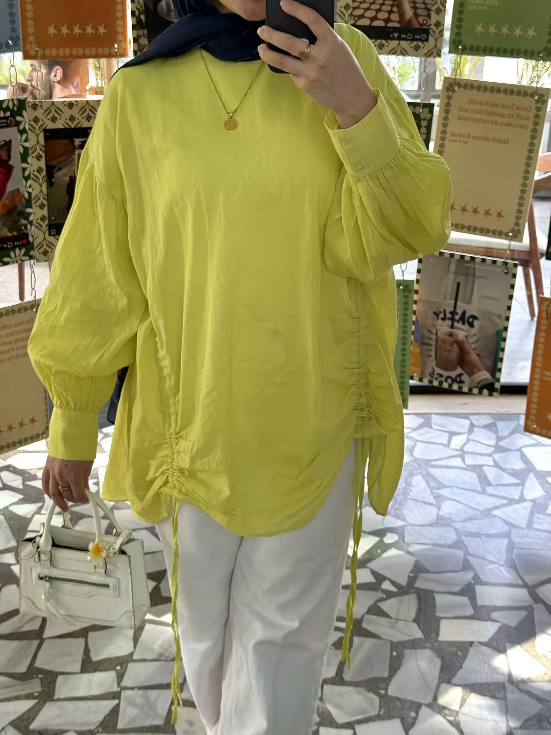 LILLY LINEN BLOUSE  2