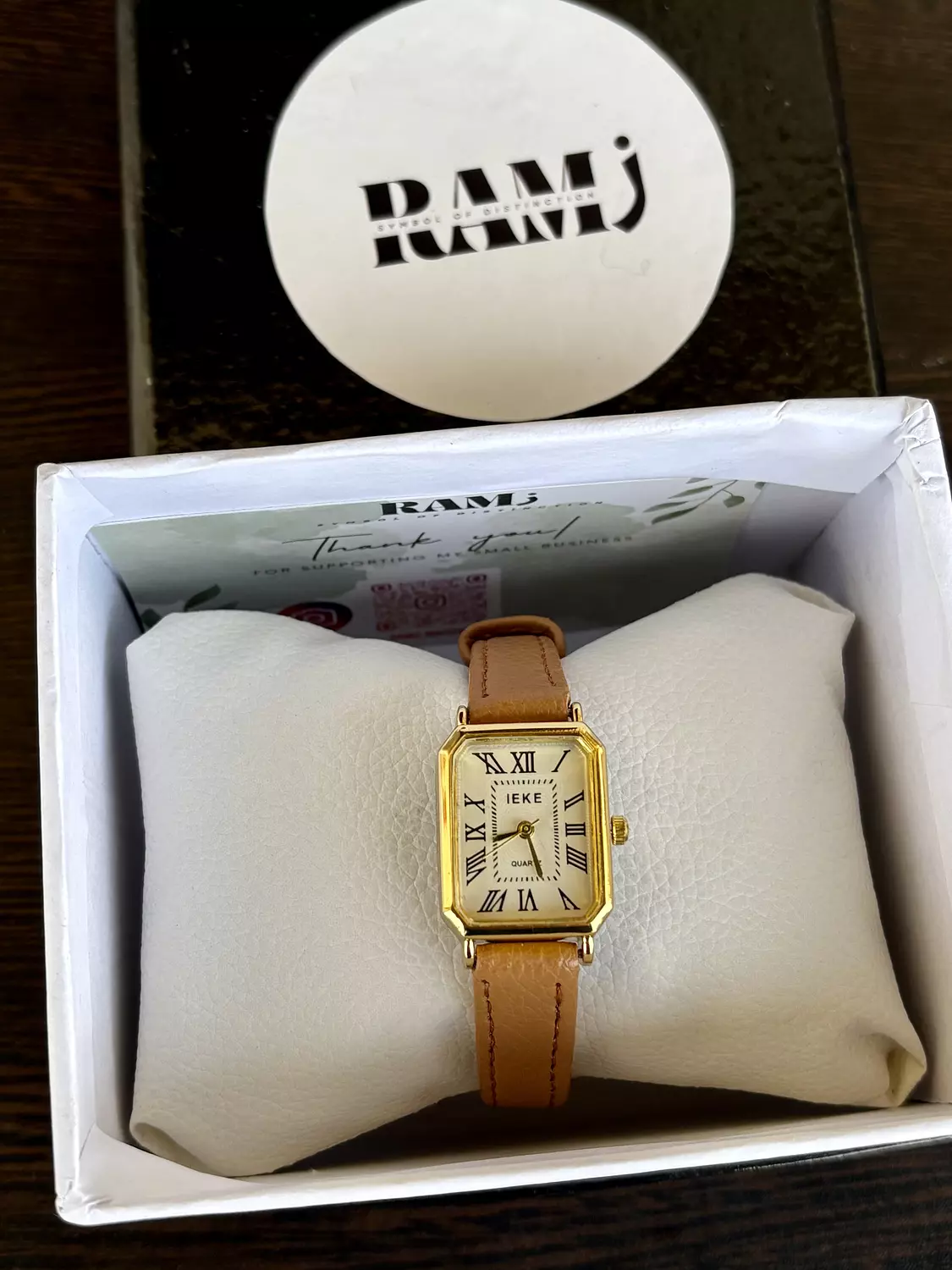 Light brown leather hover image