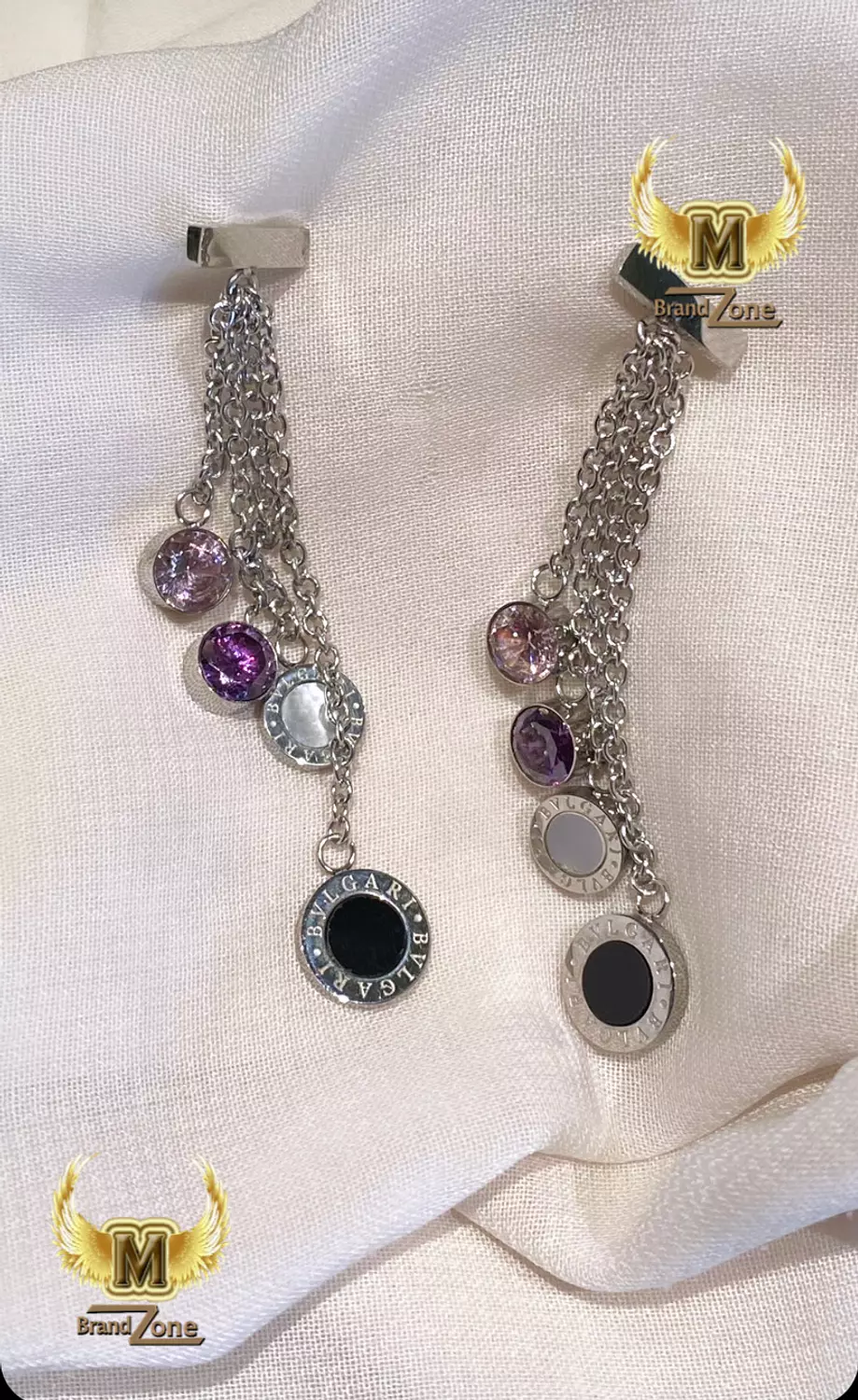 Bvlg*ri earring stones image