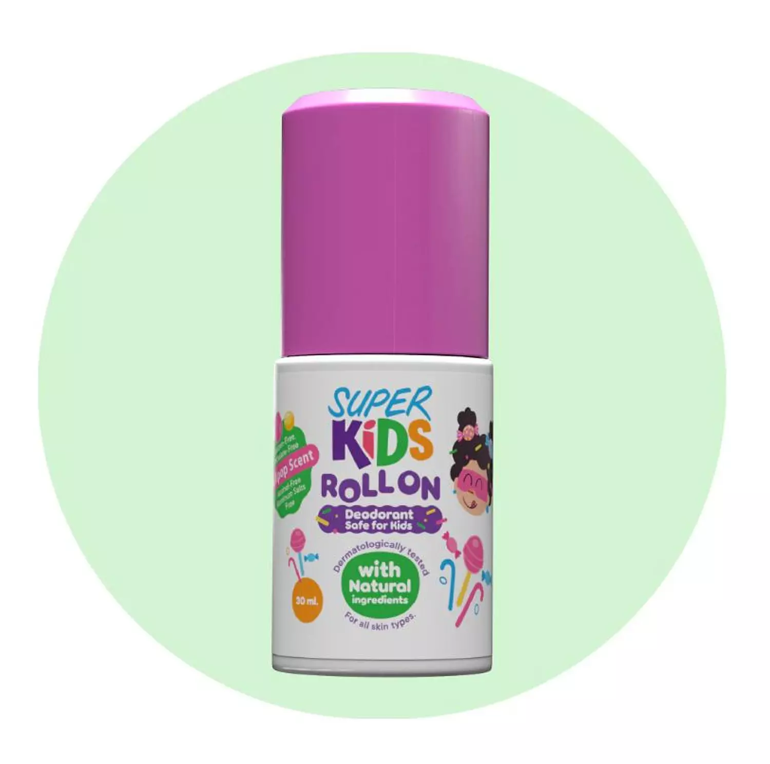 SUPERKIDS ROLL ON LOLLIPOP SCENT 30 ML  image