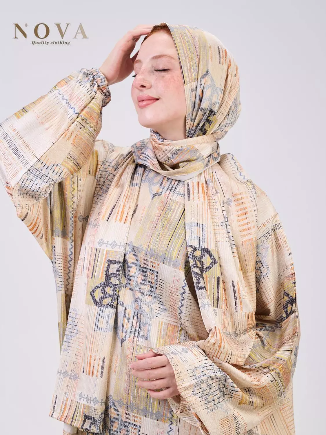 Patchwork-style satin 2