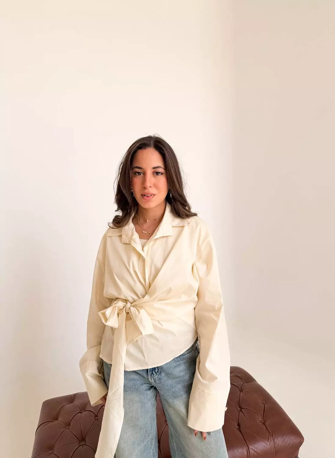 Poplin Wrapped Shirt 2