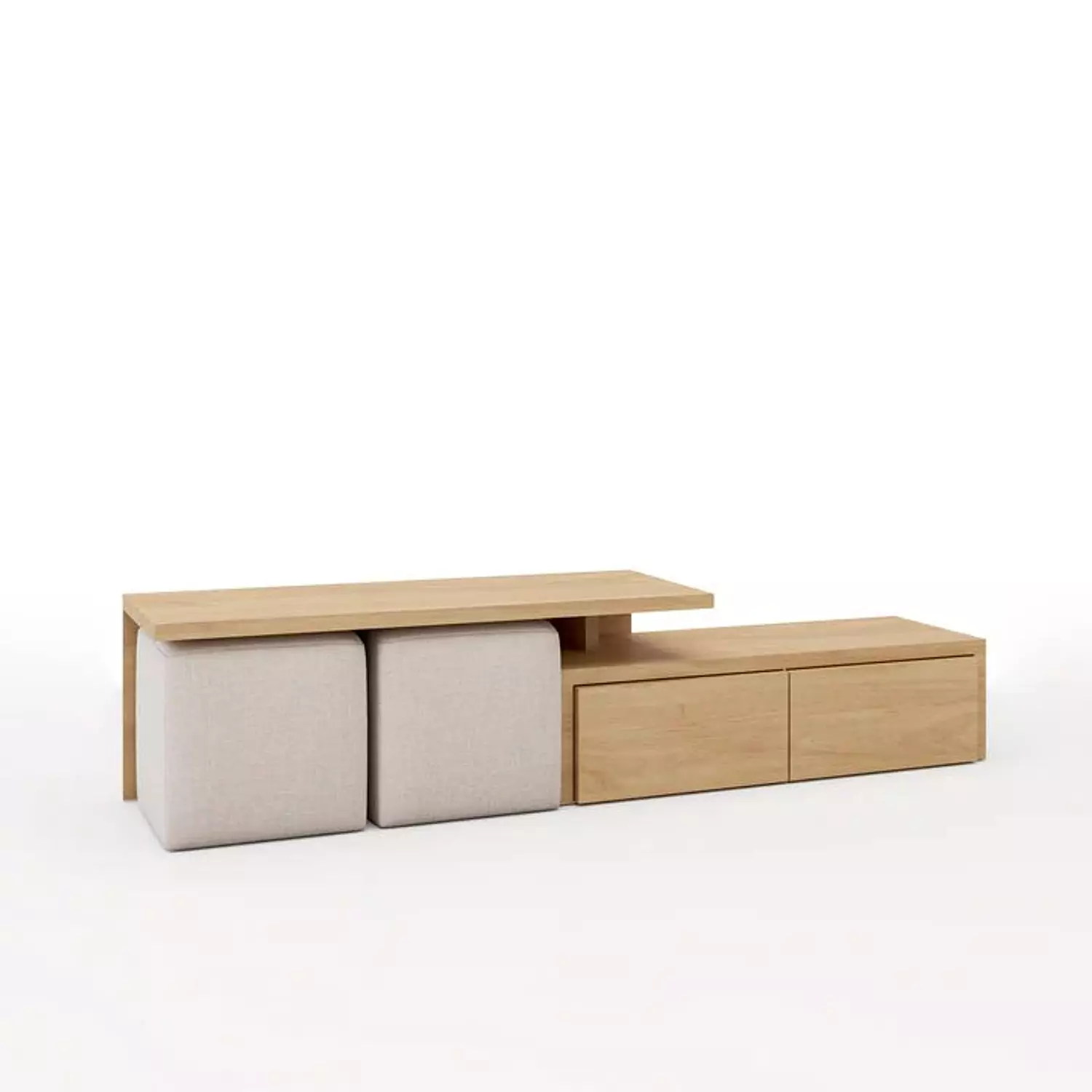 Double Deck TV Unit image