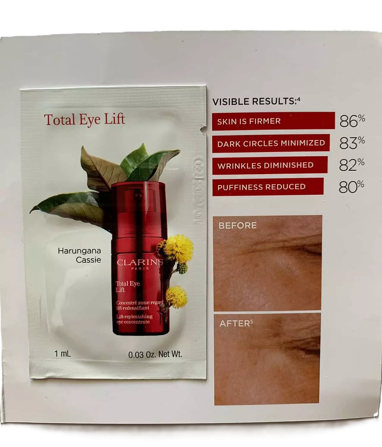 Clarins  Total Eye Lift Eye Cream for Firming, Wrinkles, Dark Circles & Puffiness 1