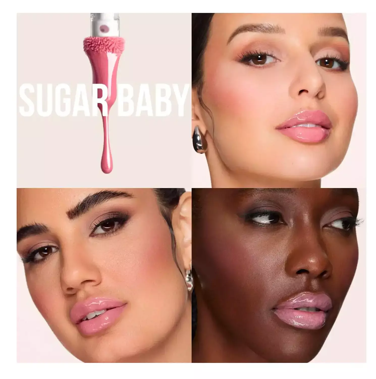 Faux Filler Shiny Non-Sticky Lip Gloss 9