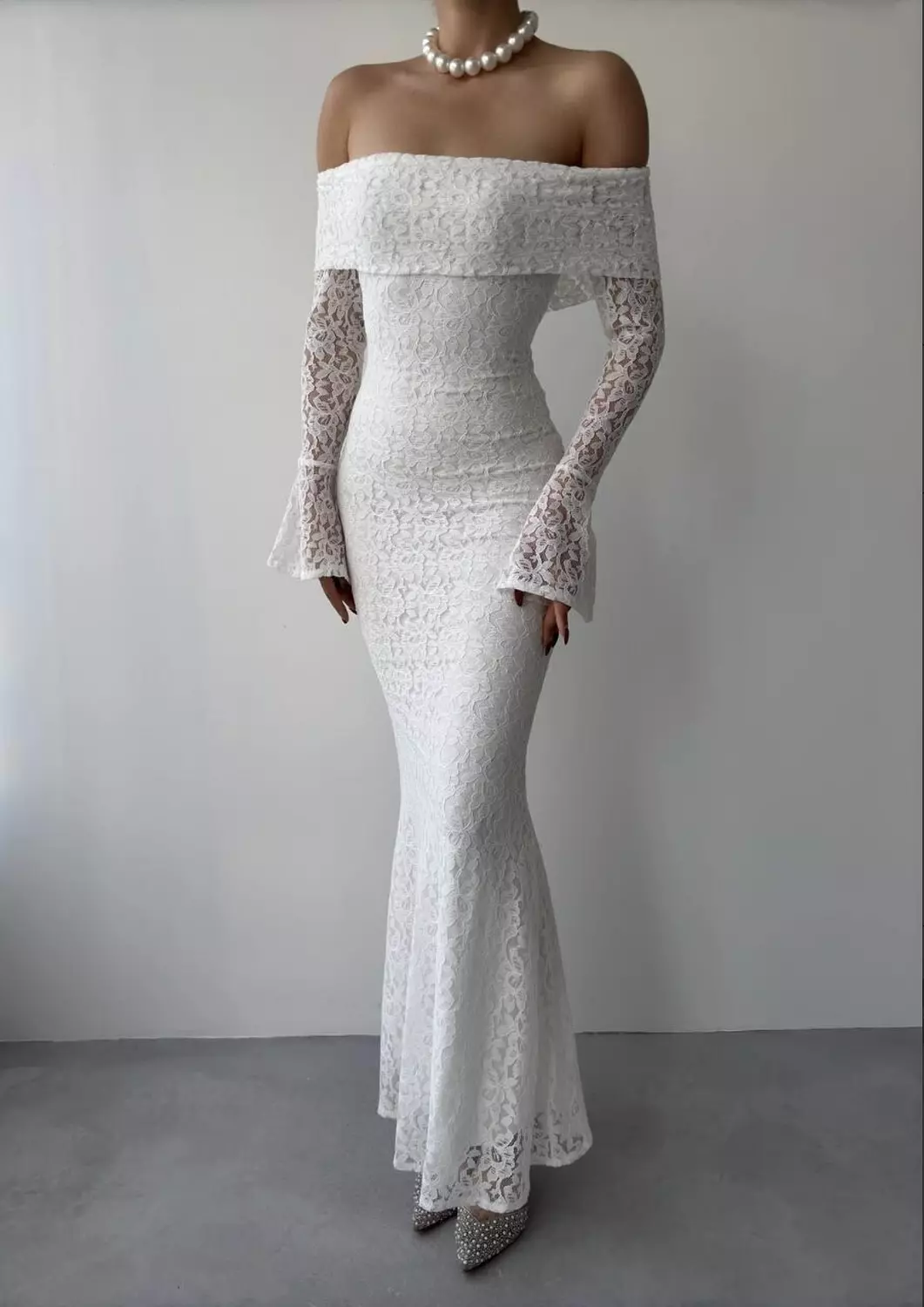 Dantel Lace Off Shoulder  3