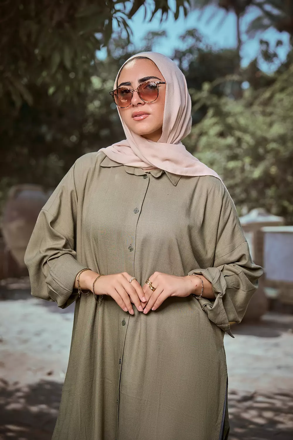The Long Shirt Dress 16