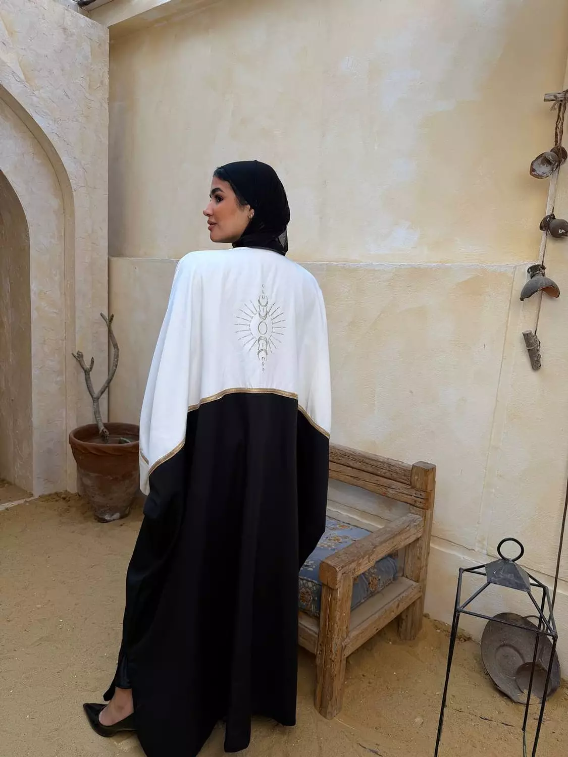 Moon phase kaftan 3