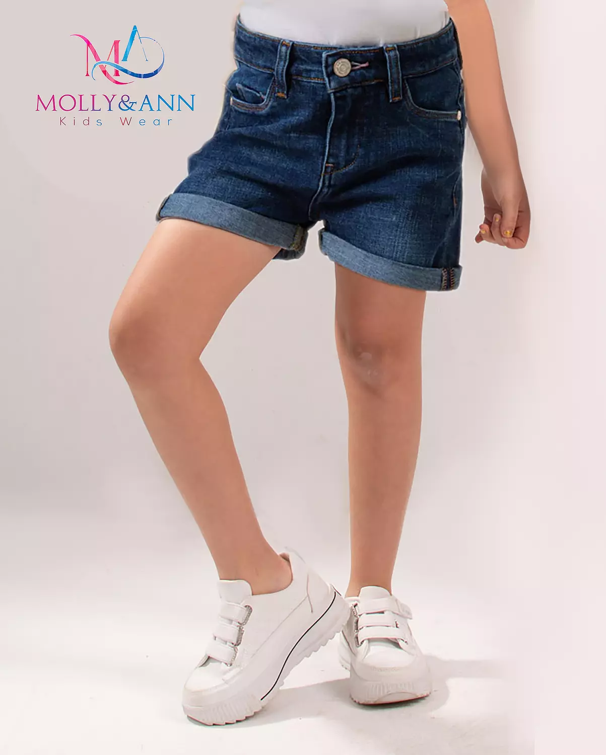 Jeans Dark Short - Girls  image