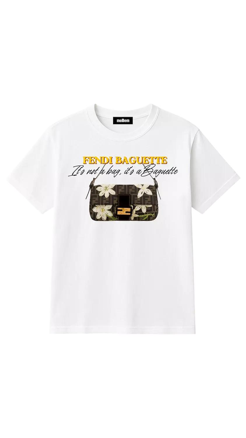 Floral Baguette Tee image