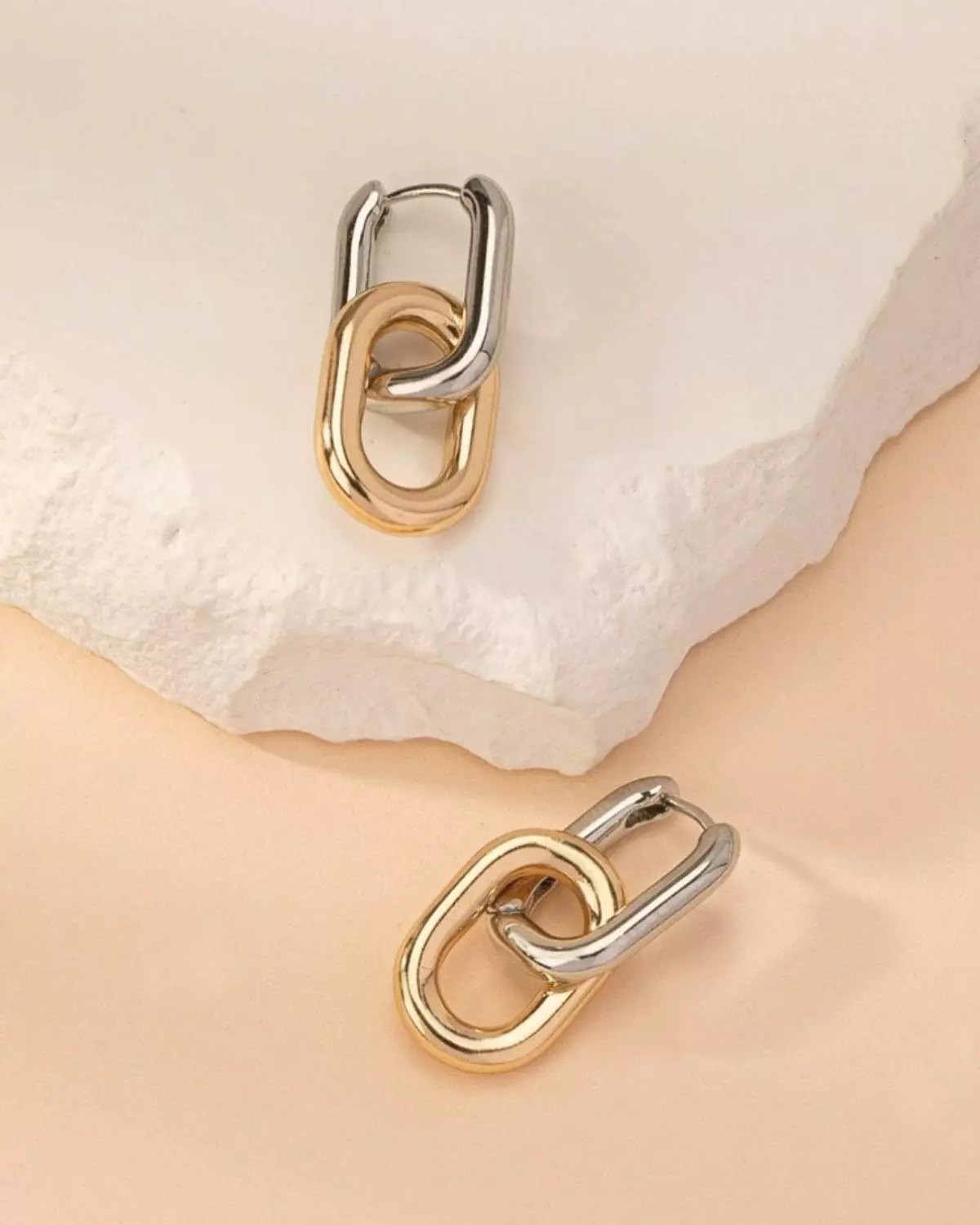 Two Tone Earrings 2