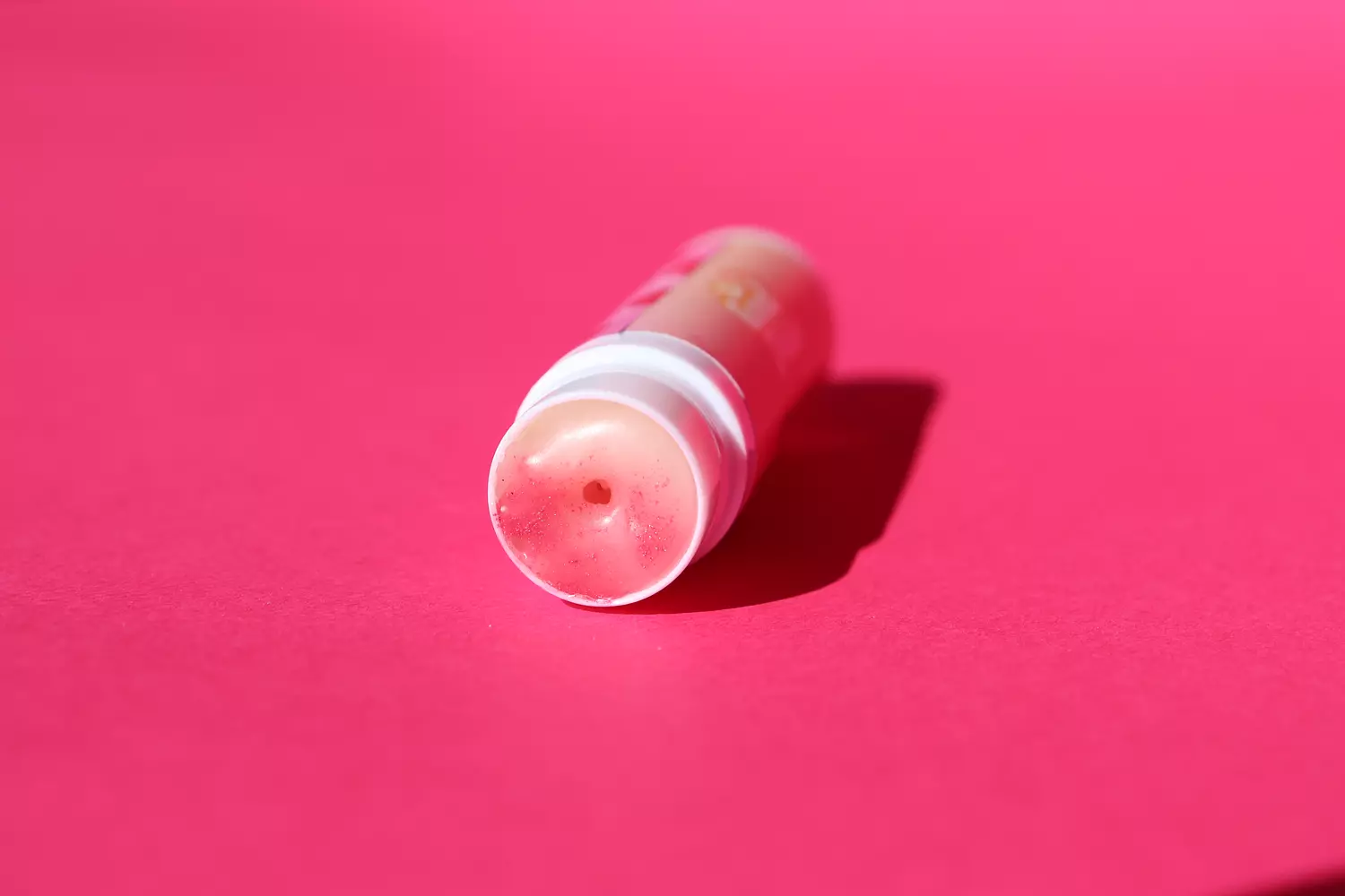 Strawberry swirl lip balm image