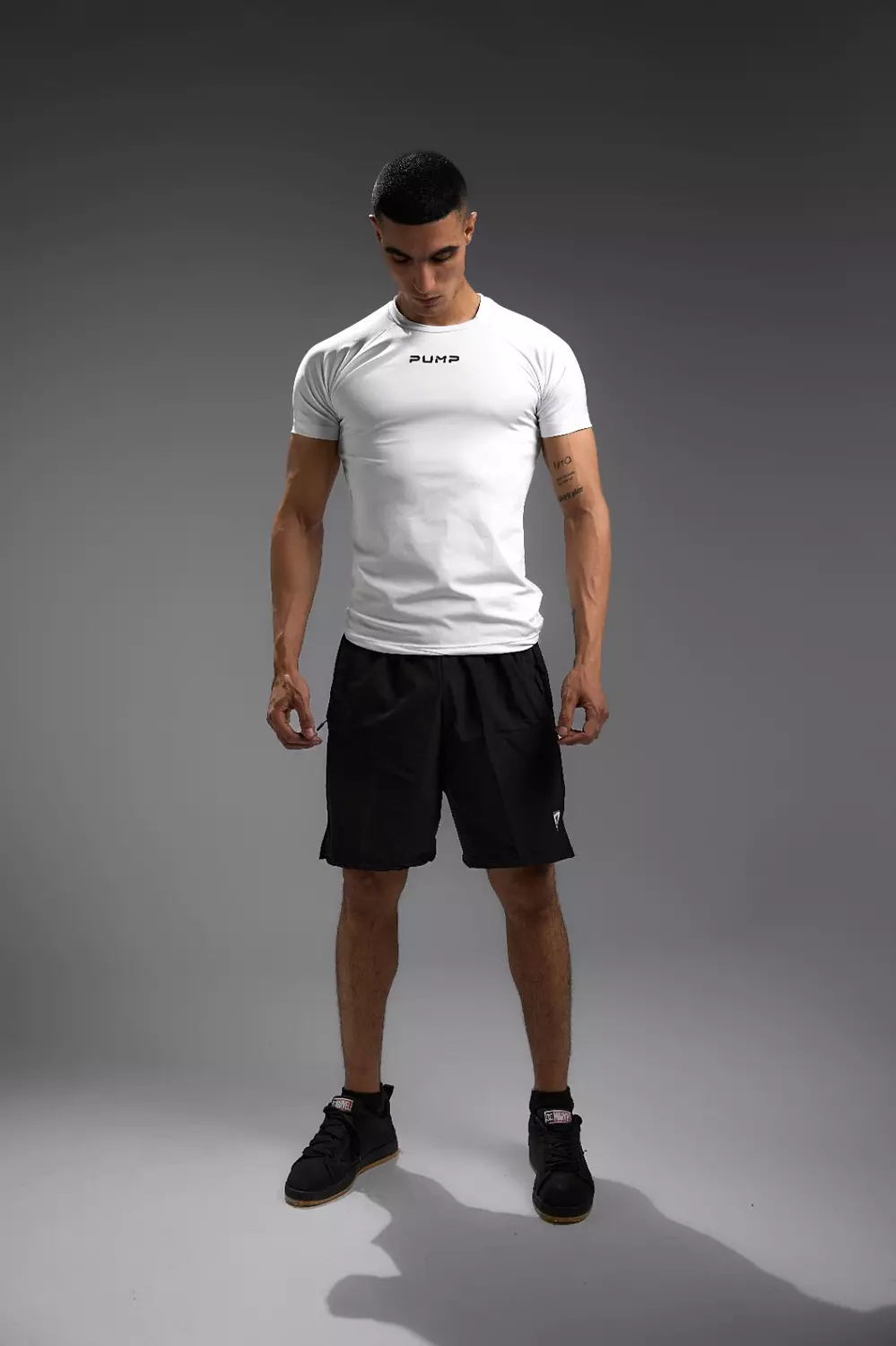 SUPERVILLAIN COMPRESSION TEES-white 2