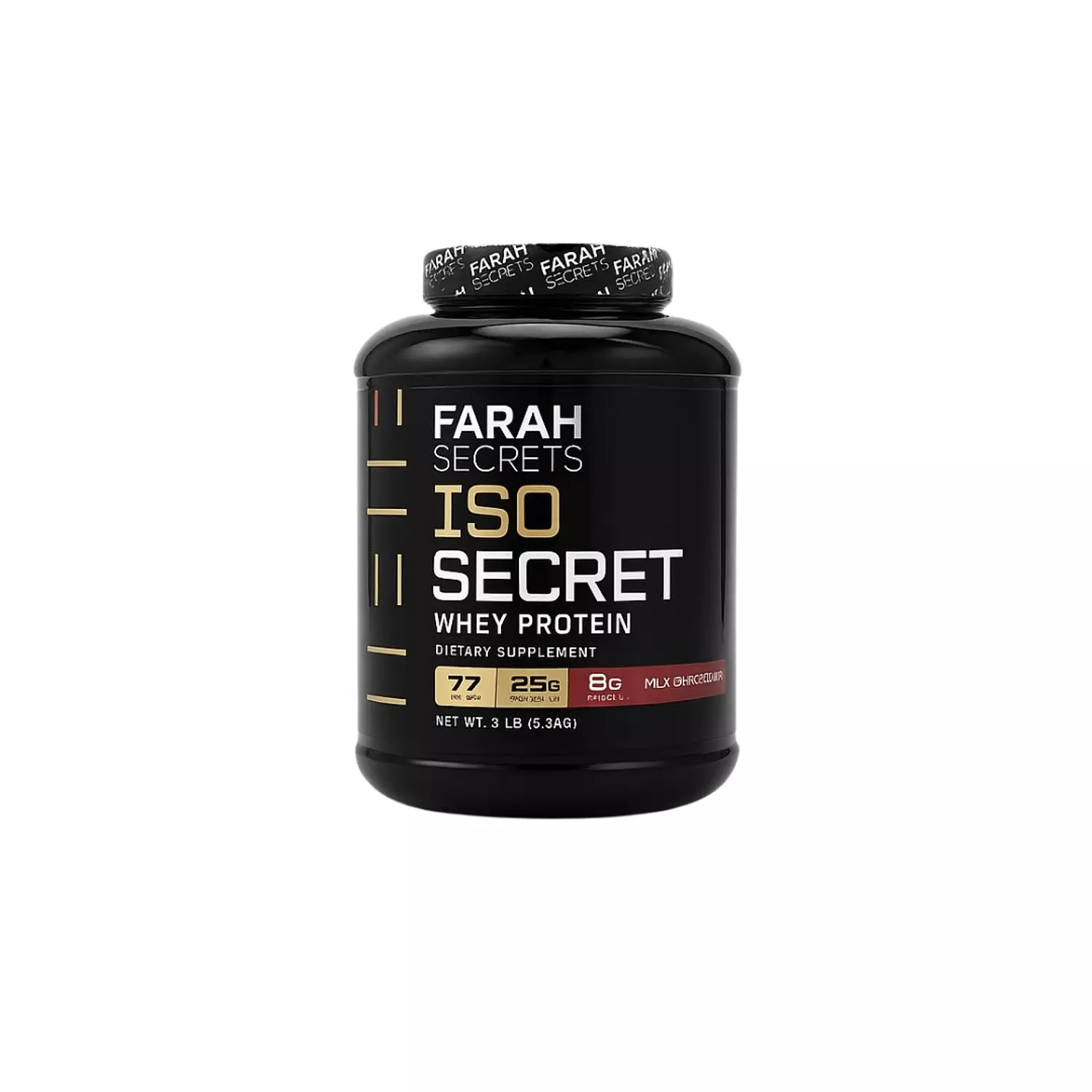 <p style="text-align: center"><span style="color: rgb(0, 0, 0)"><strong>Farah Secret ISO Protein (77 Servings)</strong></span></p><hr>