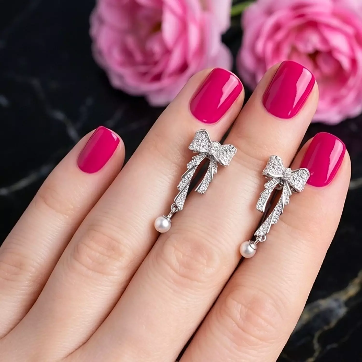 Ribbon Earrings image