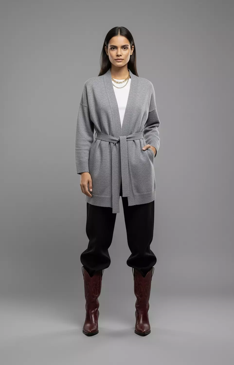 The Basic Short Cardigan  image