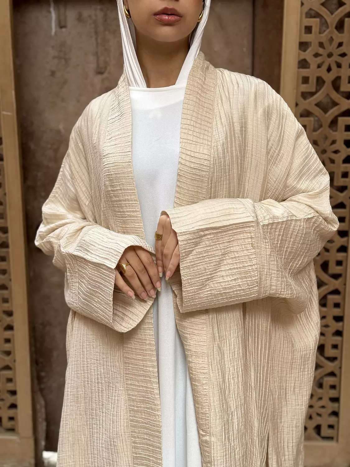 Corchet Plain Kaftan 2