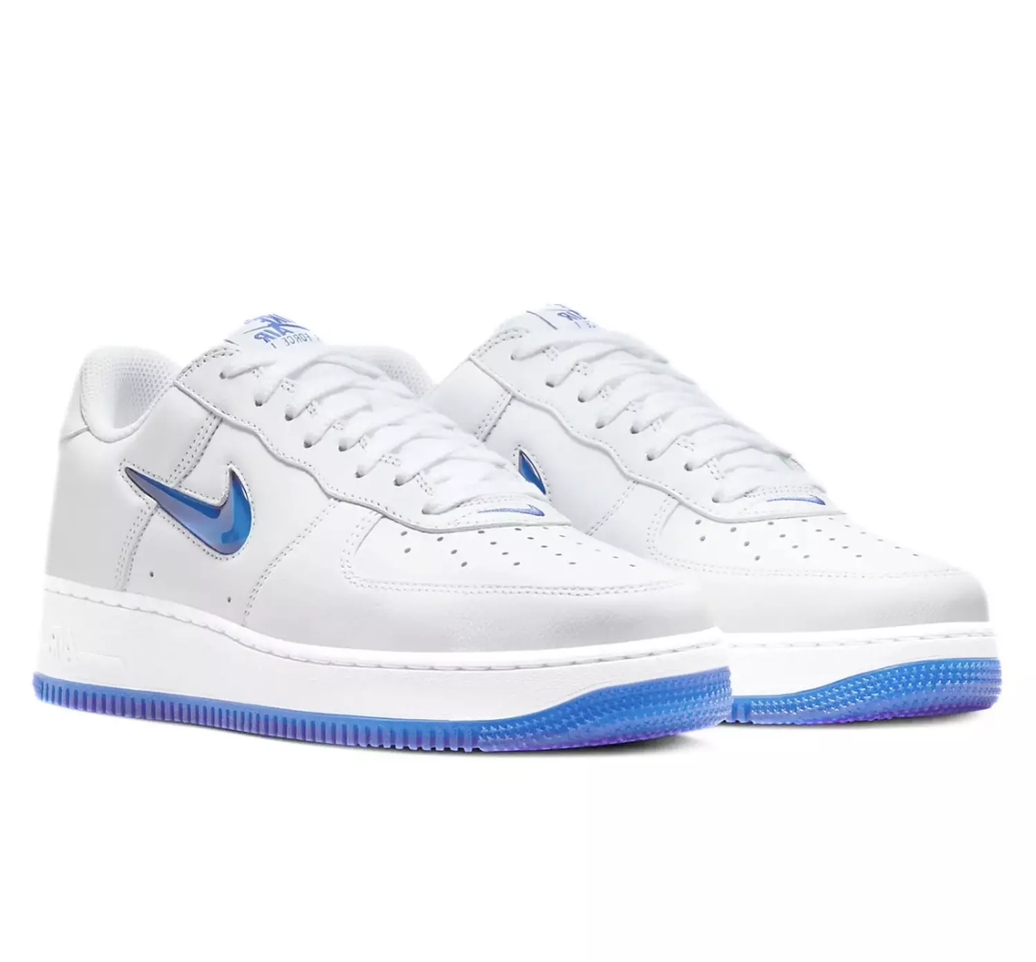 Air Force 1 Jewel 'Color of the Month - White Hyper Royal' 4