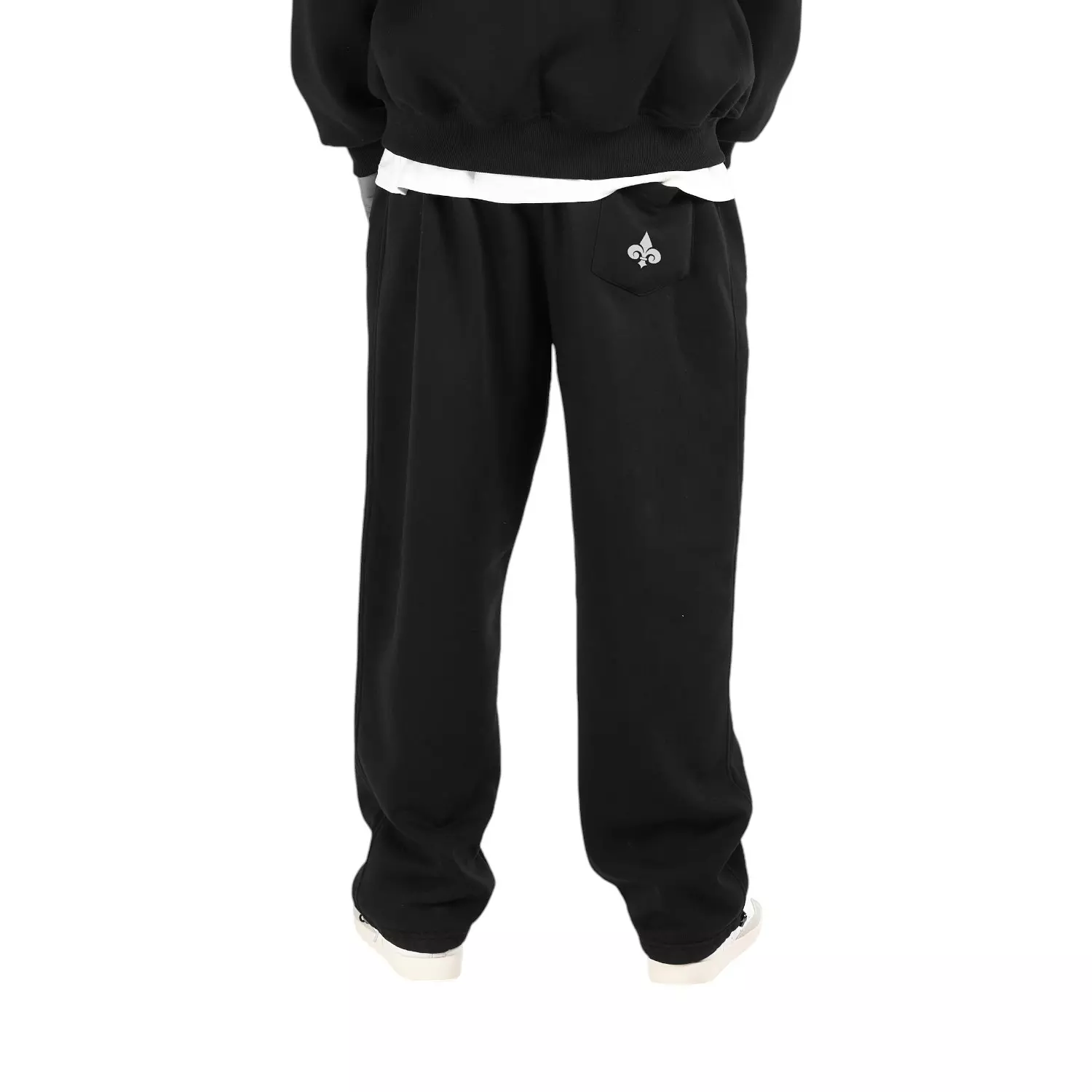 cotton wide leg winter sweatpants  2