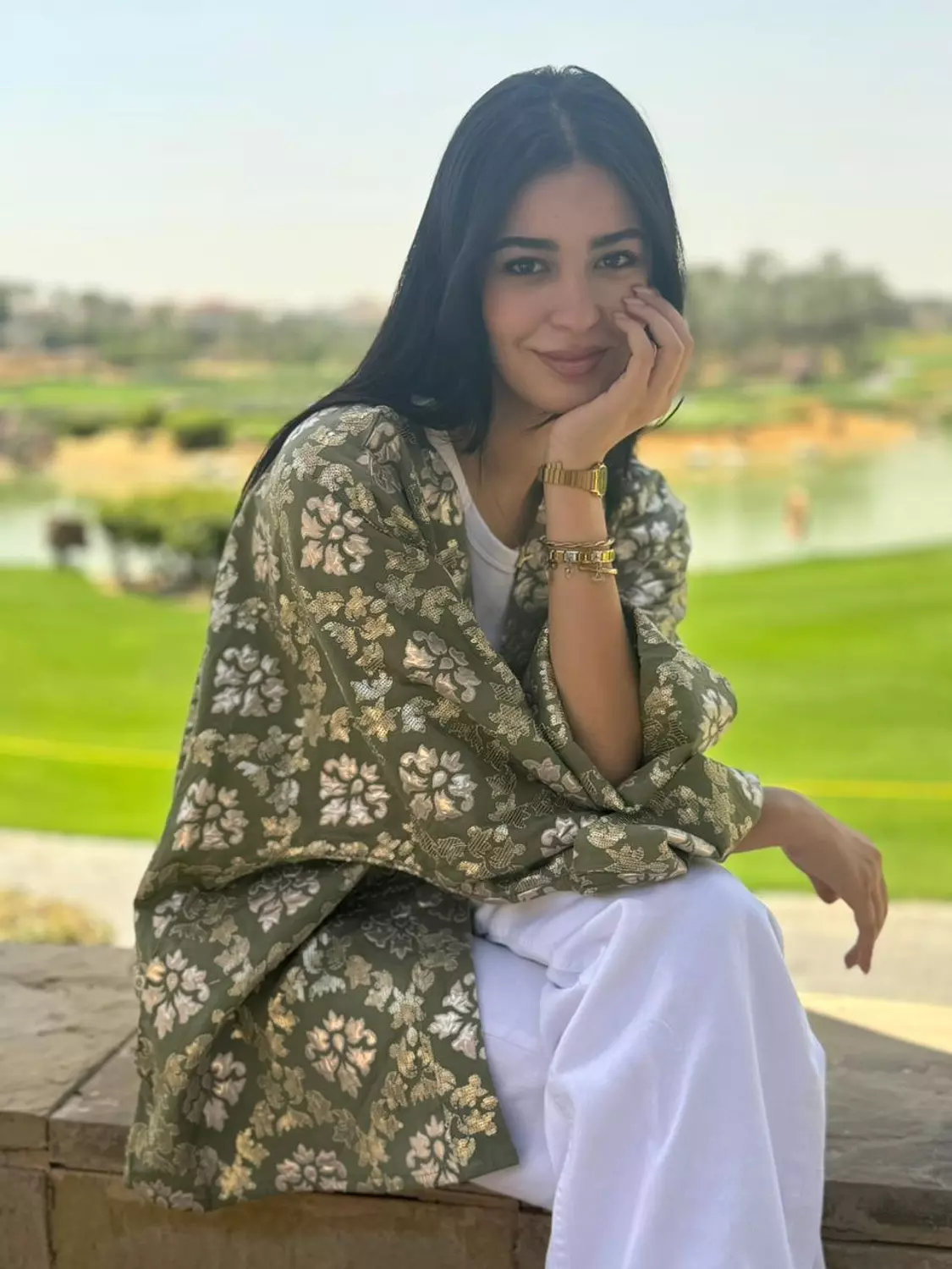 Majda green jacket  image