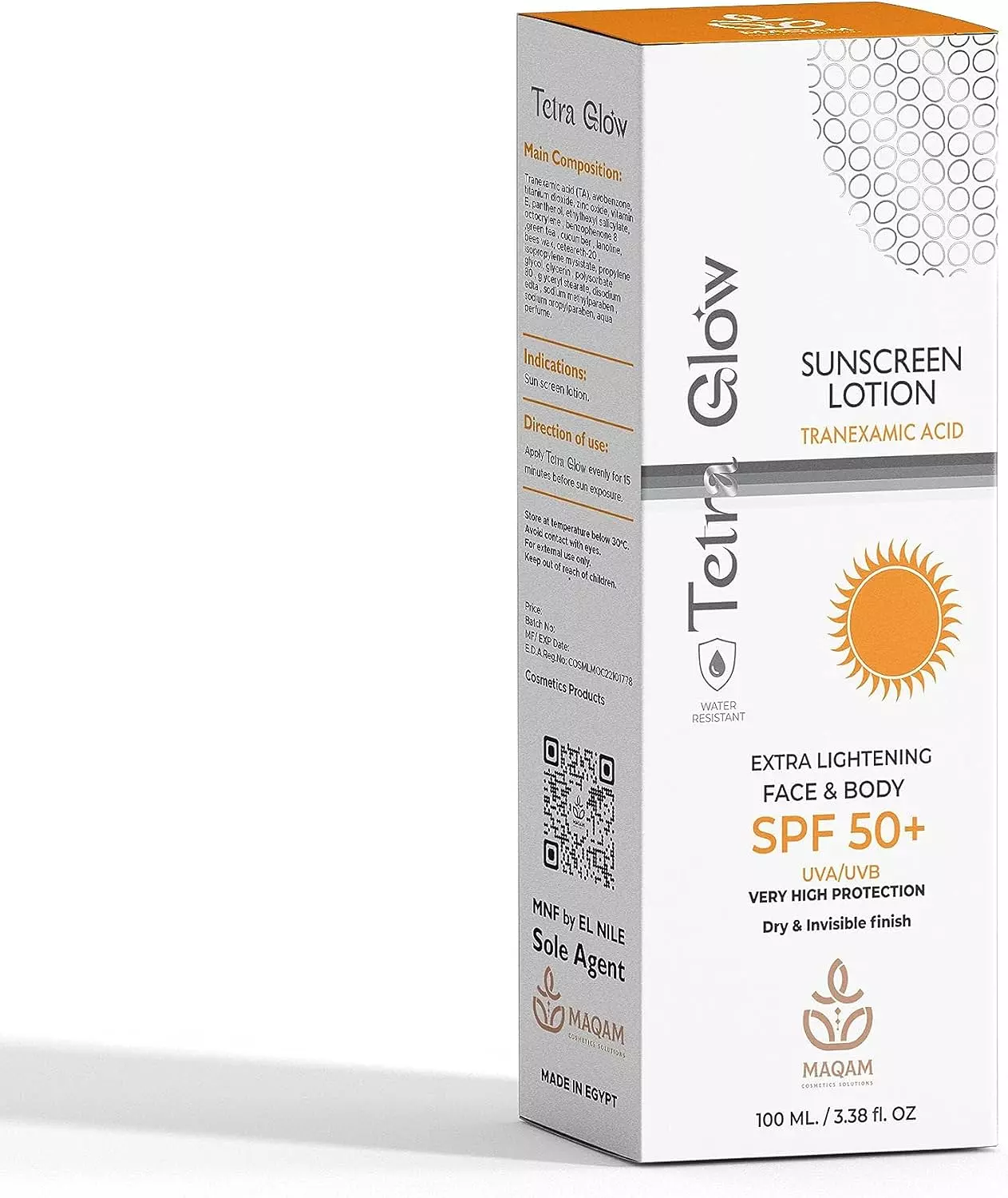 TETRA GLOW SUN SCREEN LOTION SPF+50-100 ML  2