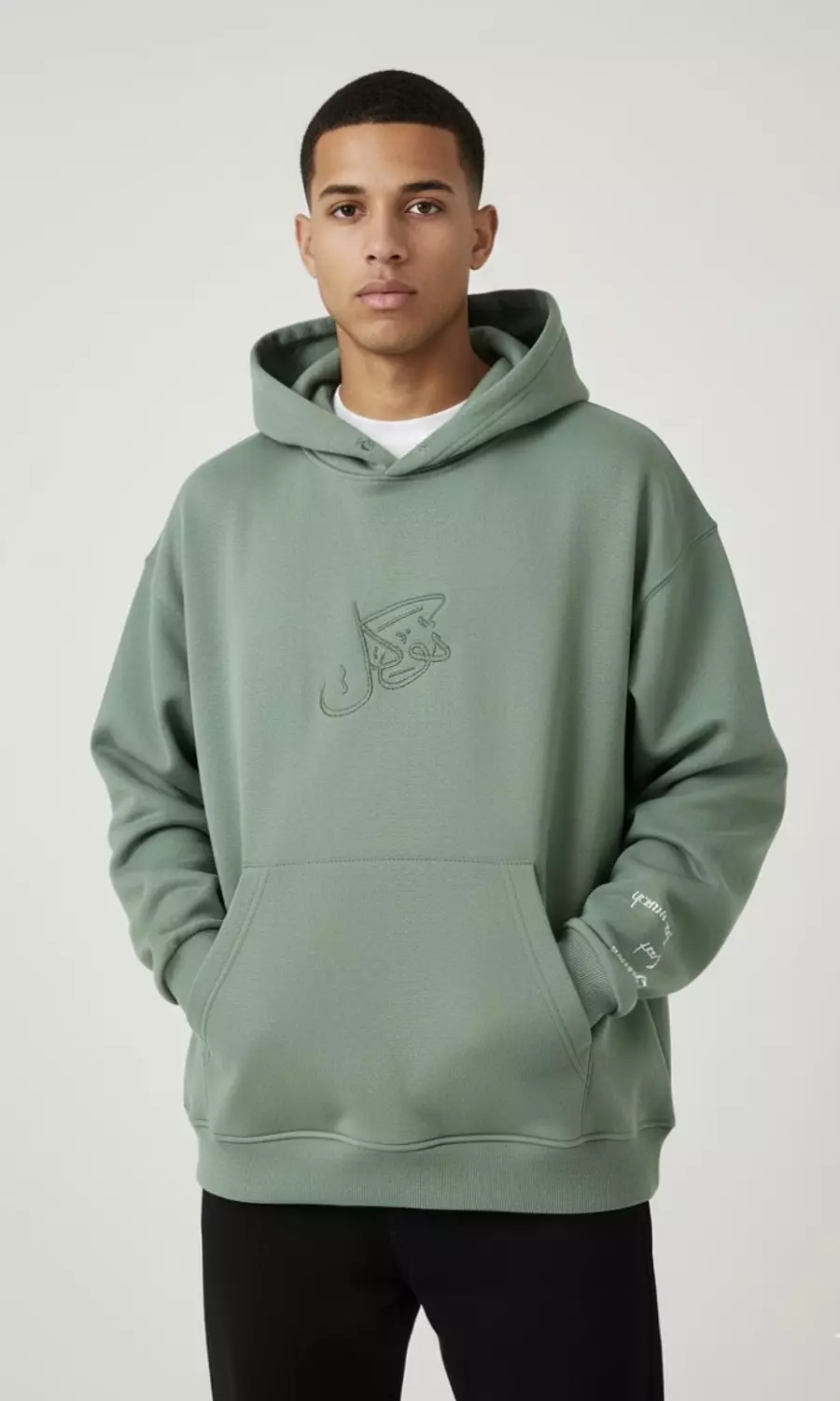 TAWAKKUL Hoodie _ Olive image