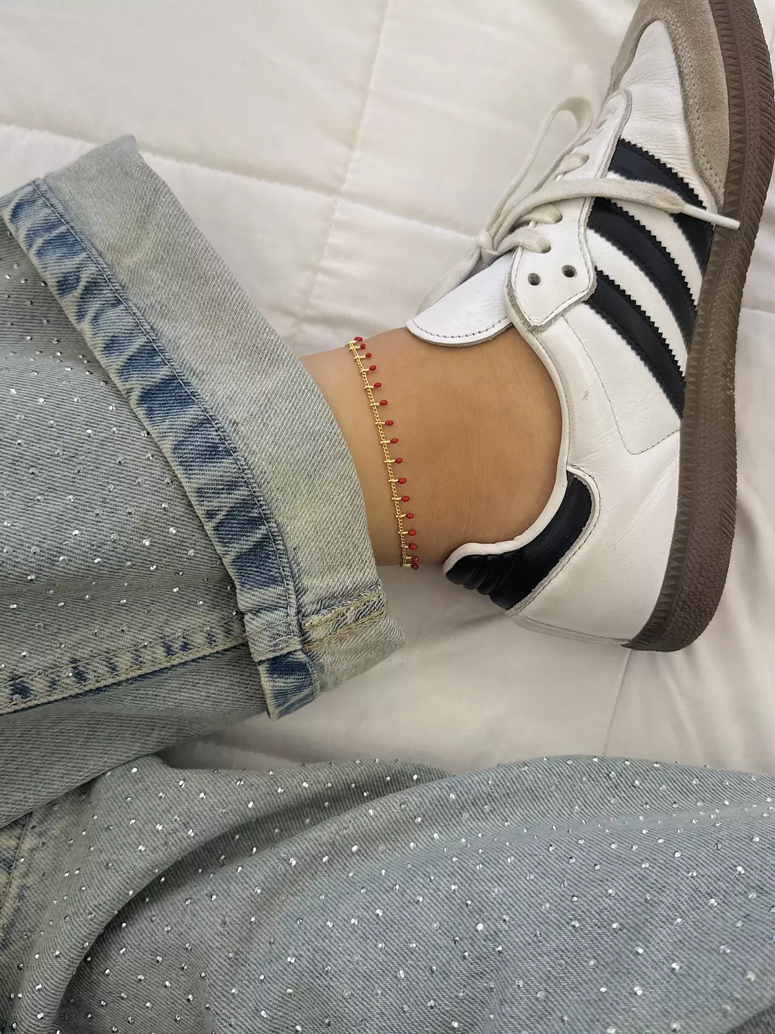 Ruby anklet  1