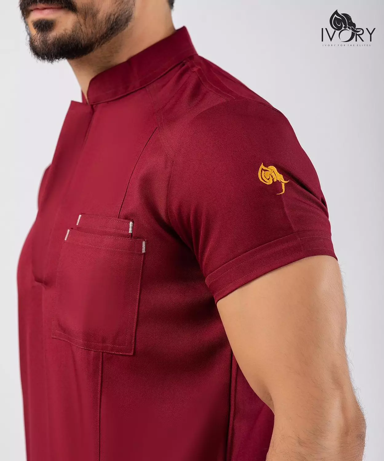 Half Collar Scrub 54