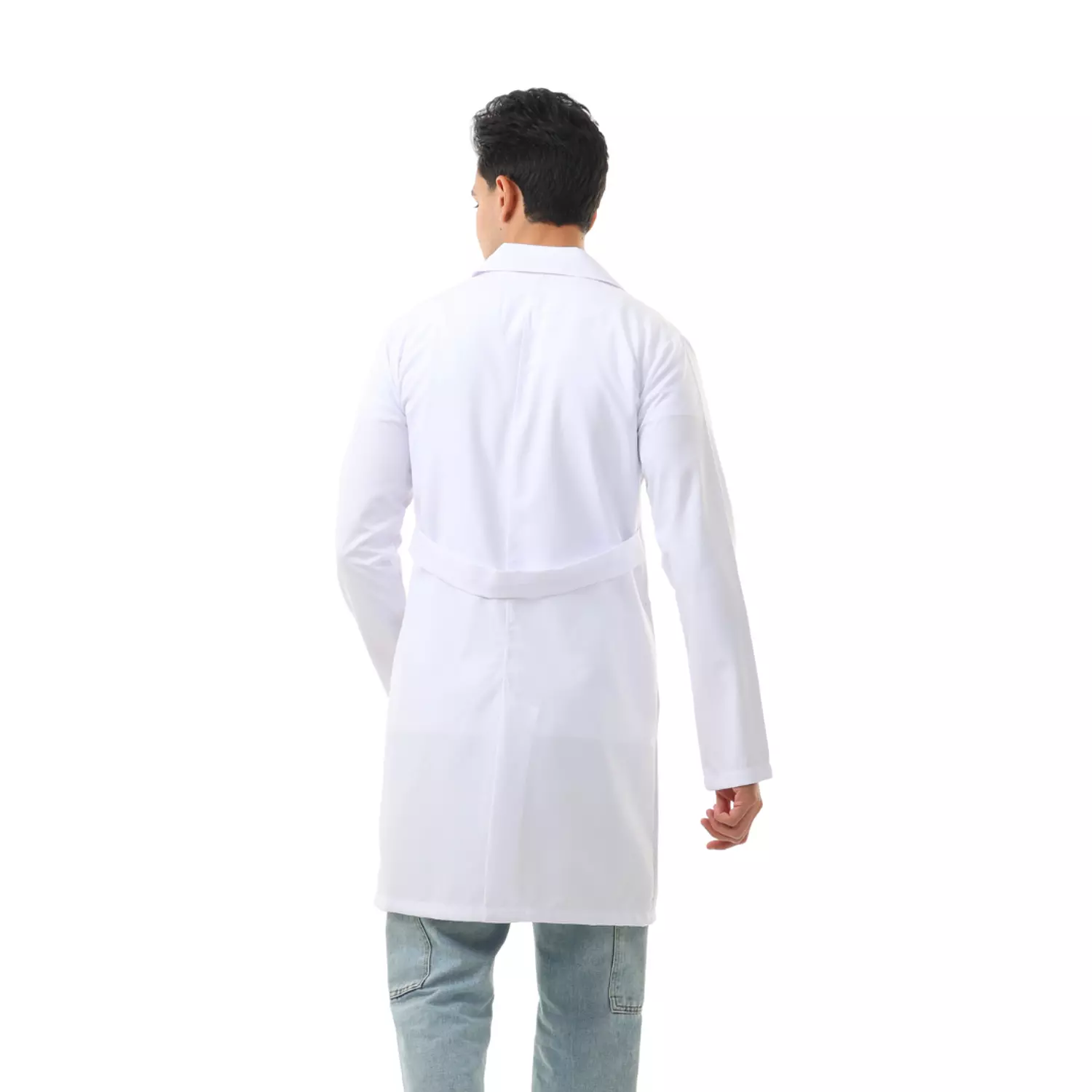 White Prime Lab Coat Long 6