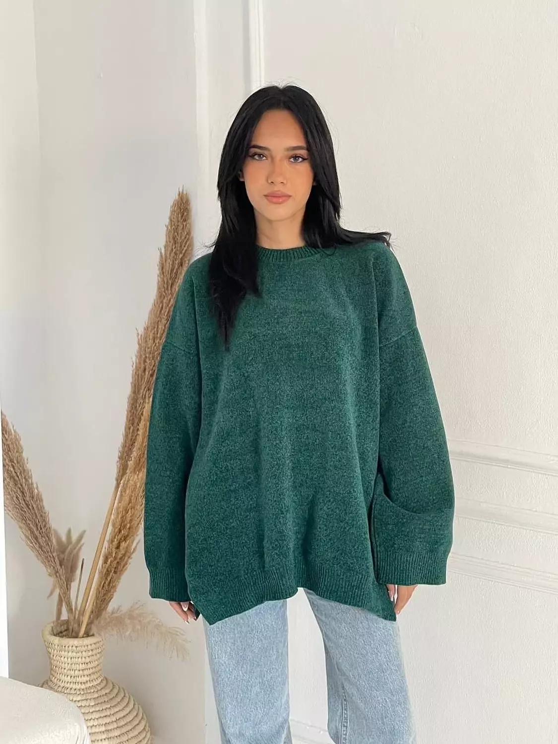 Soft velvet pullover 1