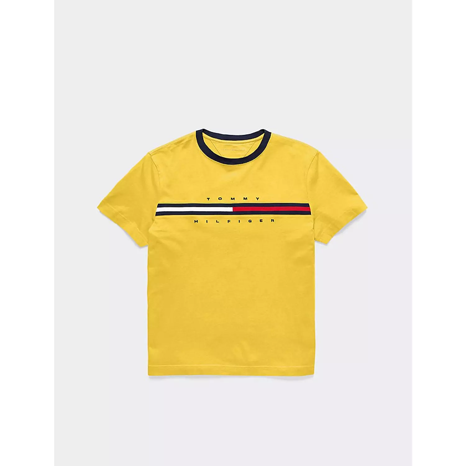 Tommy Logo Stripe T.shirt  image