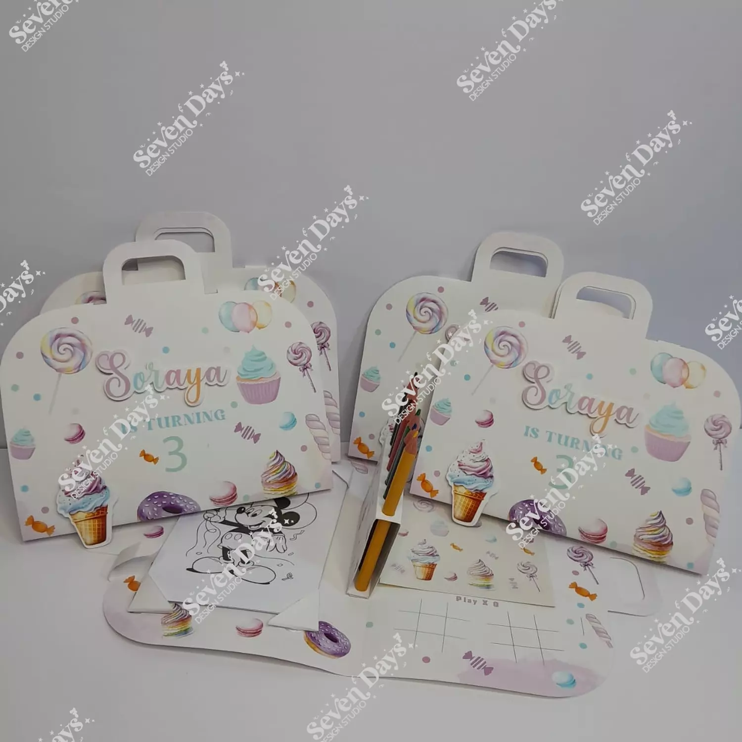 Candy Coloring Set | Seven Days Design Studio