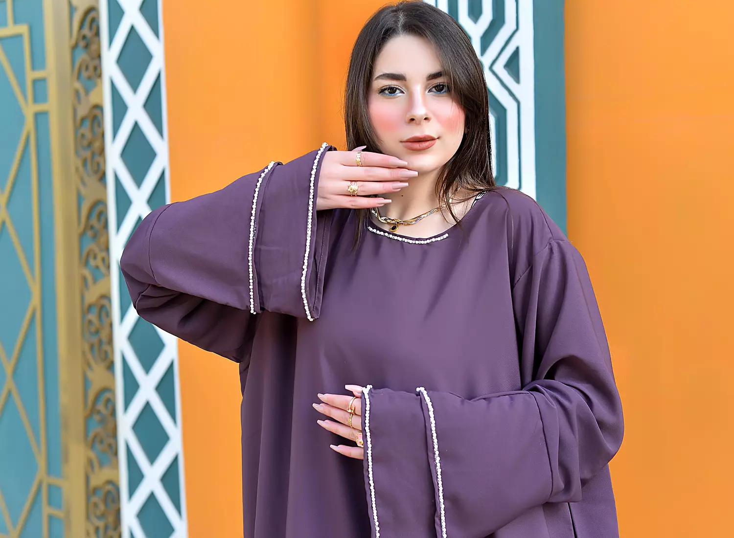 Ramadan Abaya Handmade 6