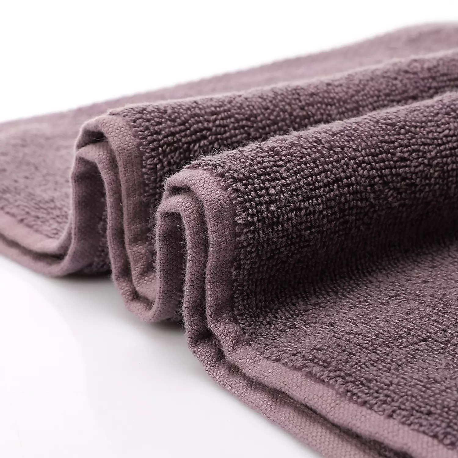 Shorto Towel Plain Made From 100% Cotton - 2627 - Purple 3