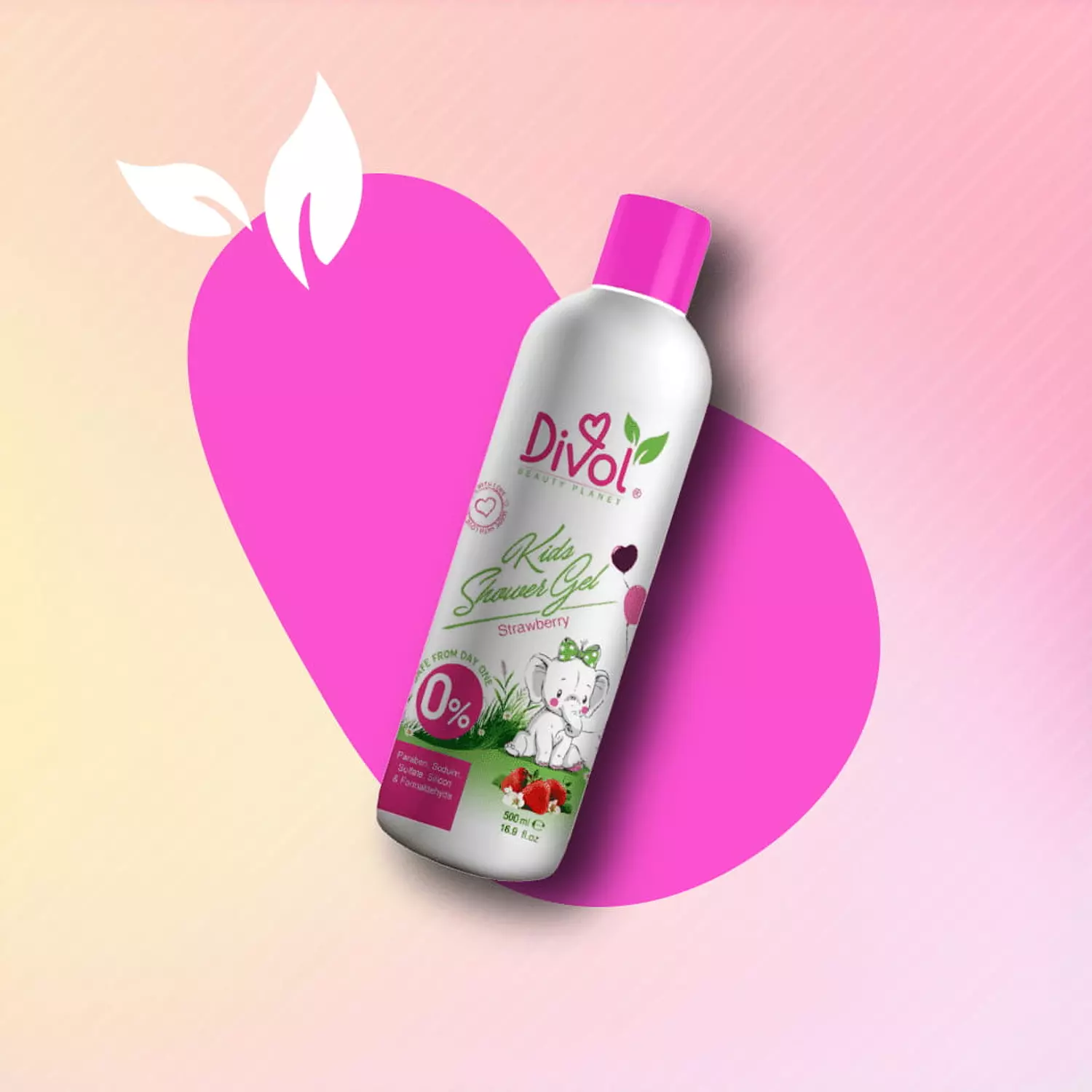 Divol Kids Shampoo Strawberry - 300 ml image