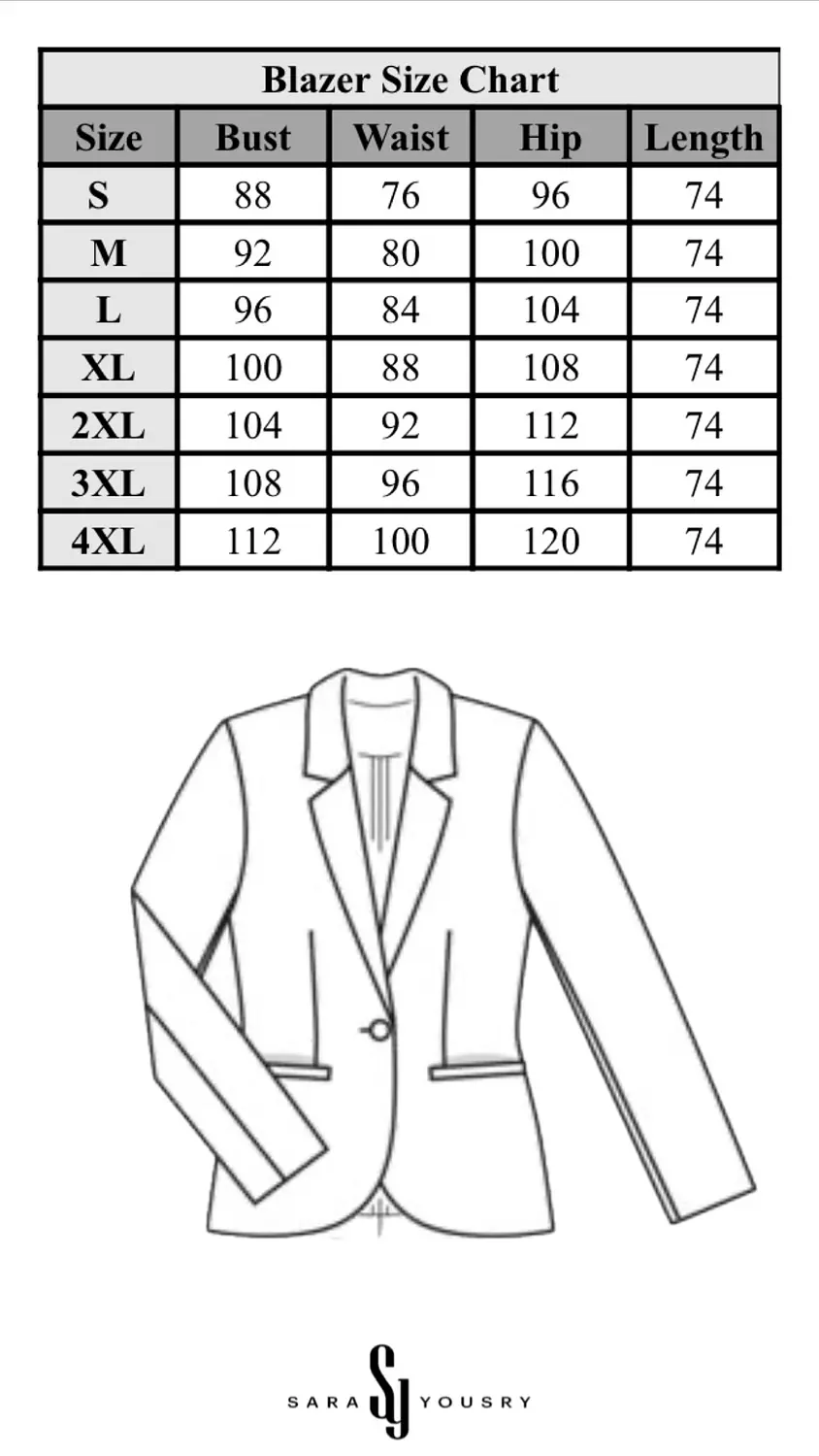 Blush Dream Straight Blazer 1