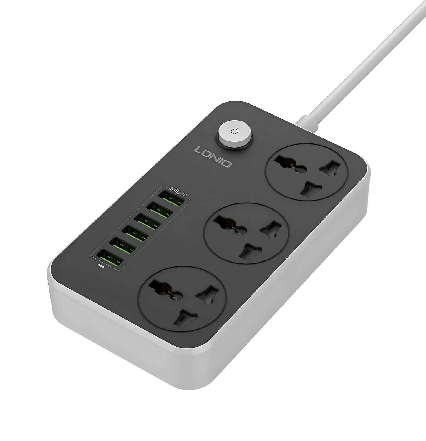 LDNIO SC3604 Power Strip 2500W with 6 Smart USB Ports hover image