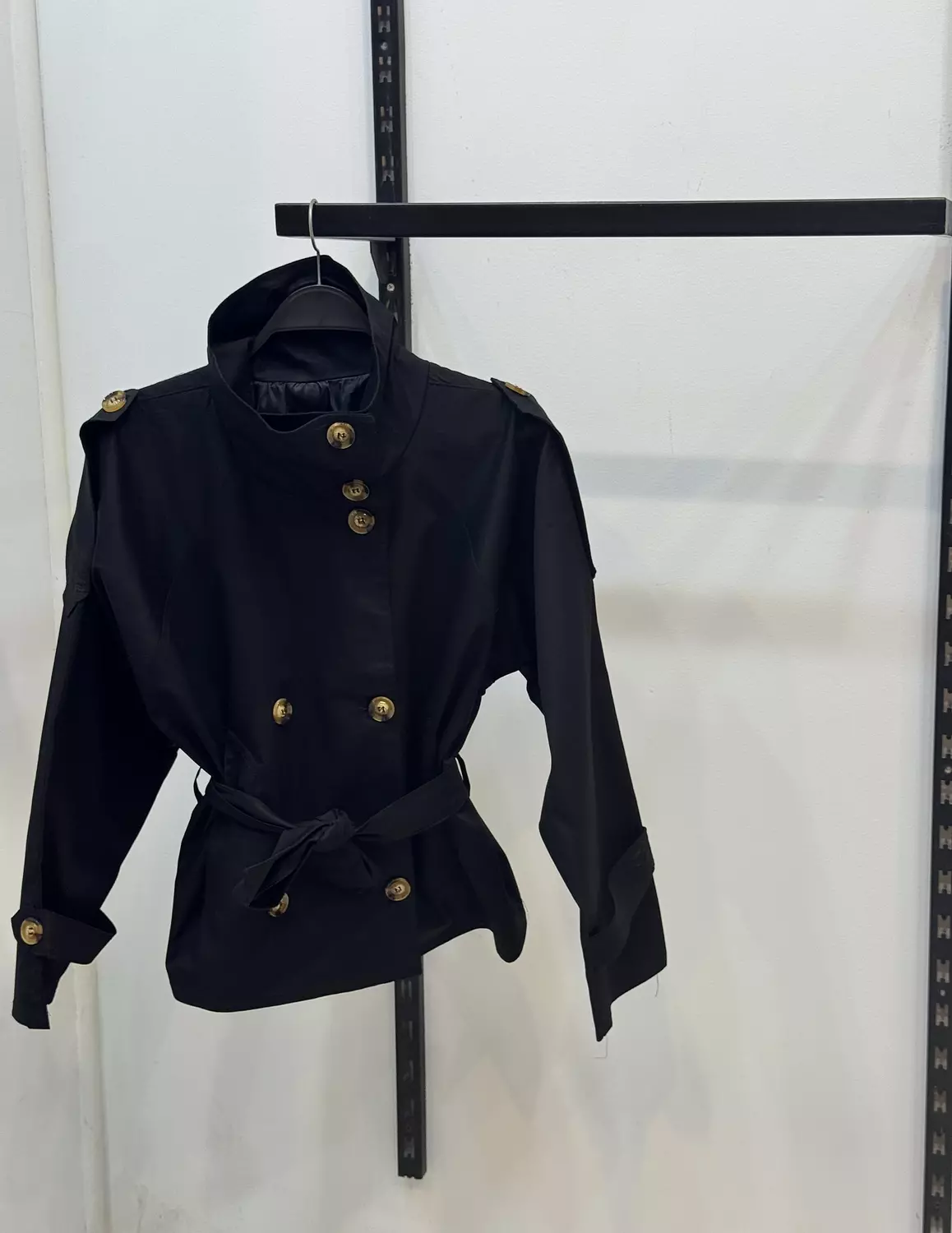 Medium length trench coat 5