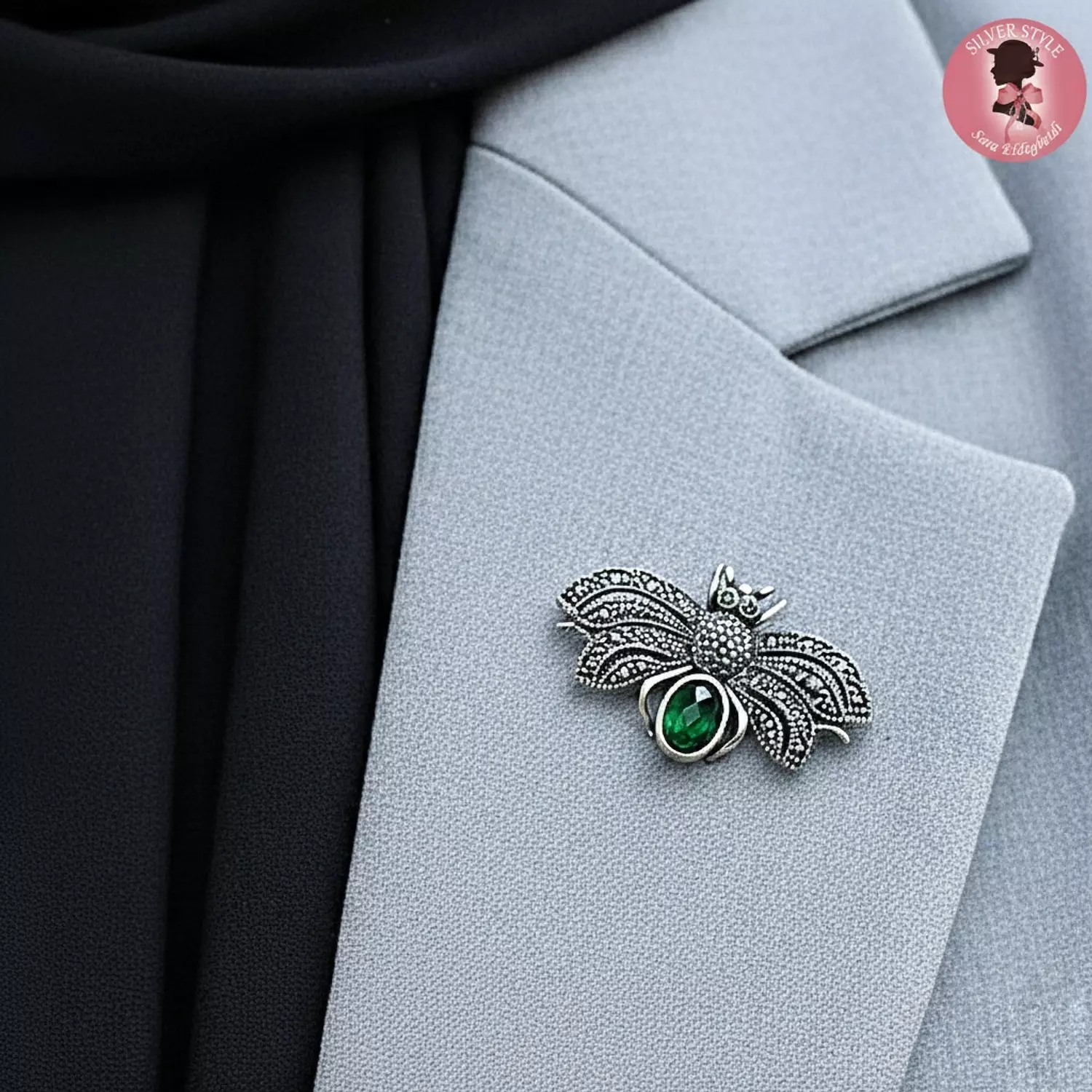 Dragon fly brooch image