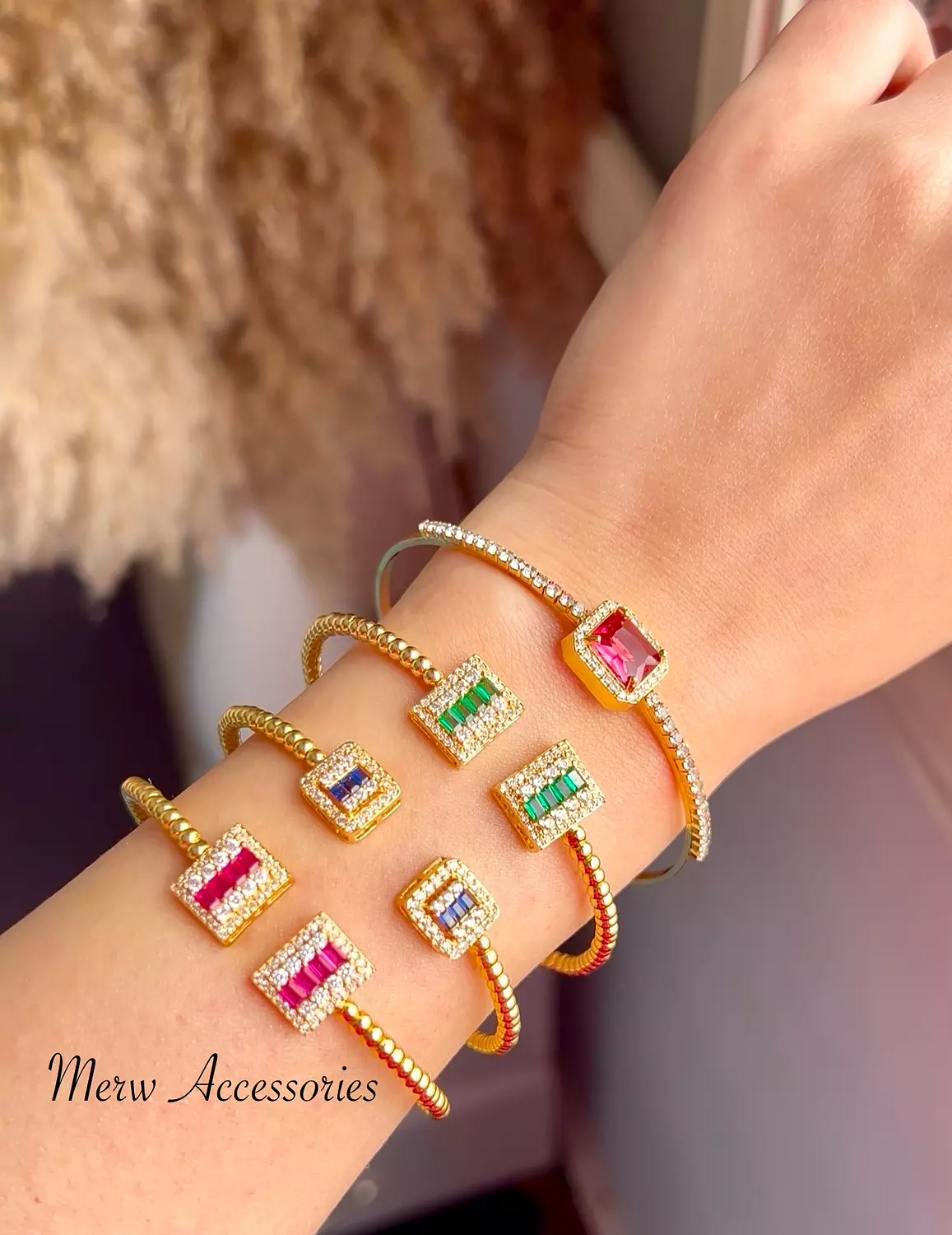 crystal bangles image