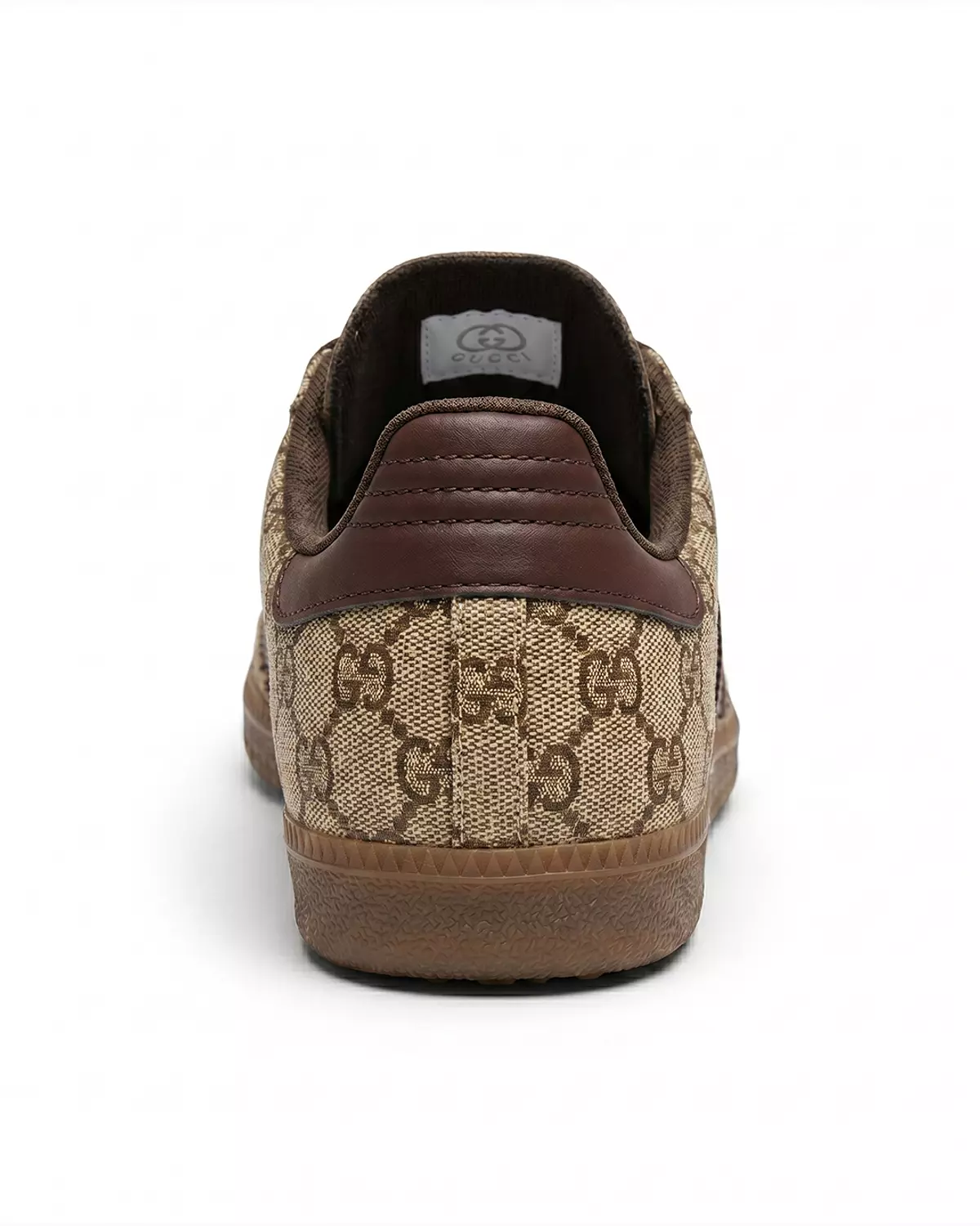 Women’s Samba Shoes – Brown Gucci Print 4