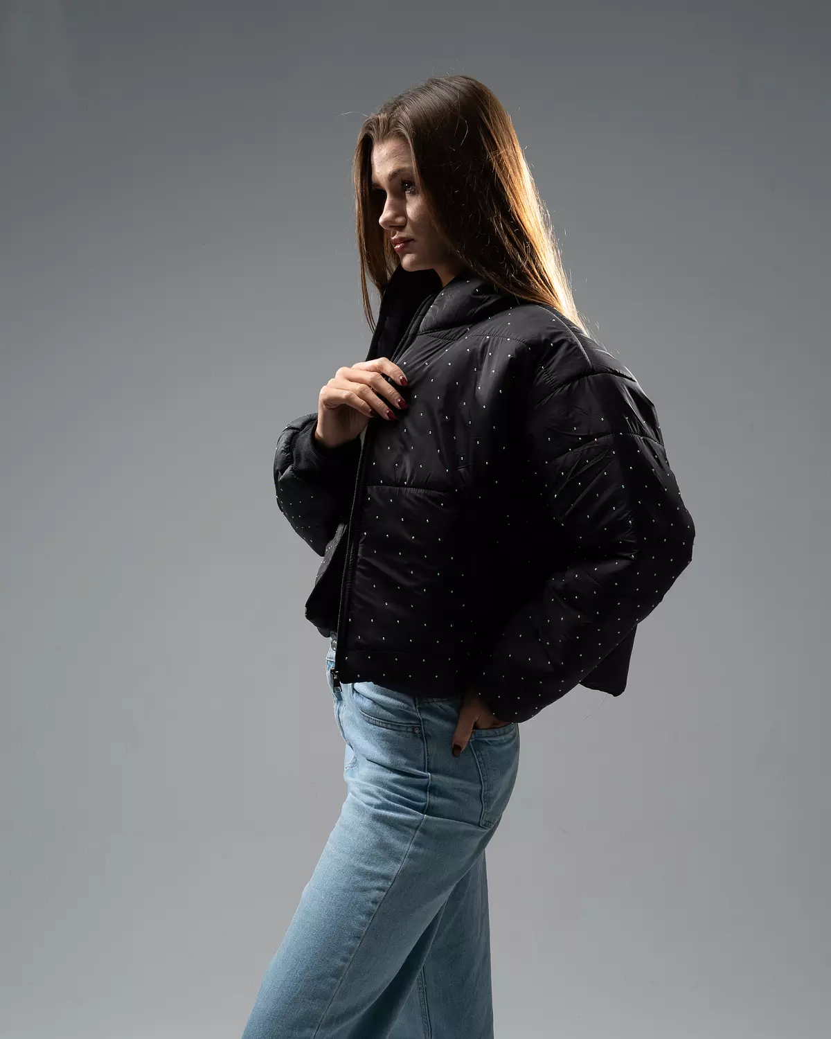 Celestial Spark Puffer Jacket image