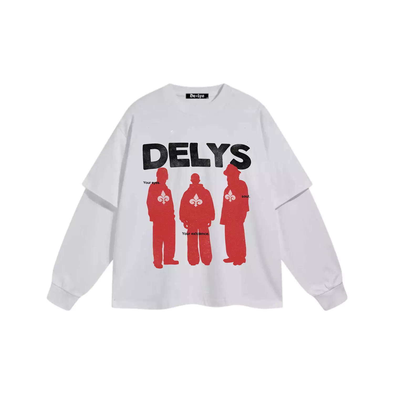  S3 Double-Sleeve Trinity of Being T-Shirt  hover image