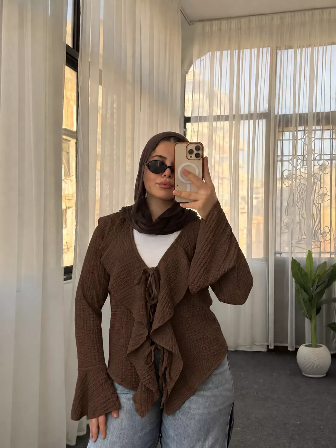 Ruffles Crinkle blouse 2