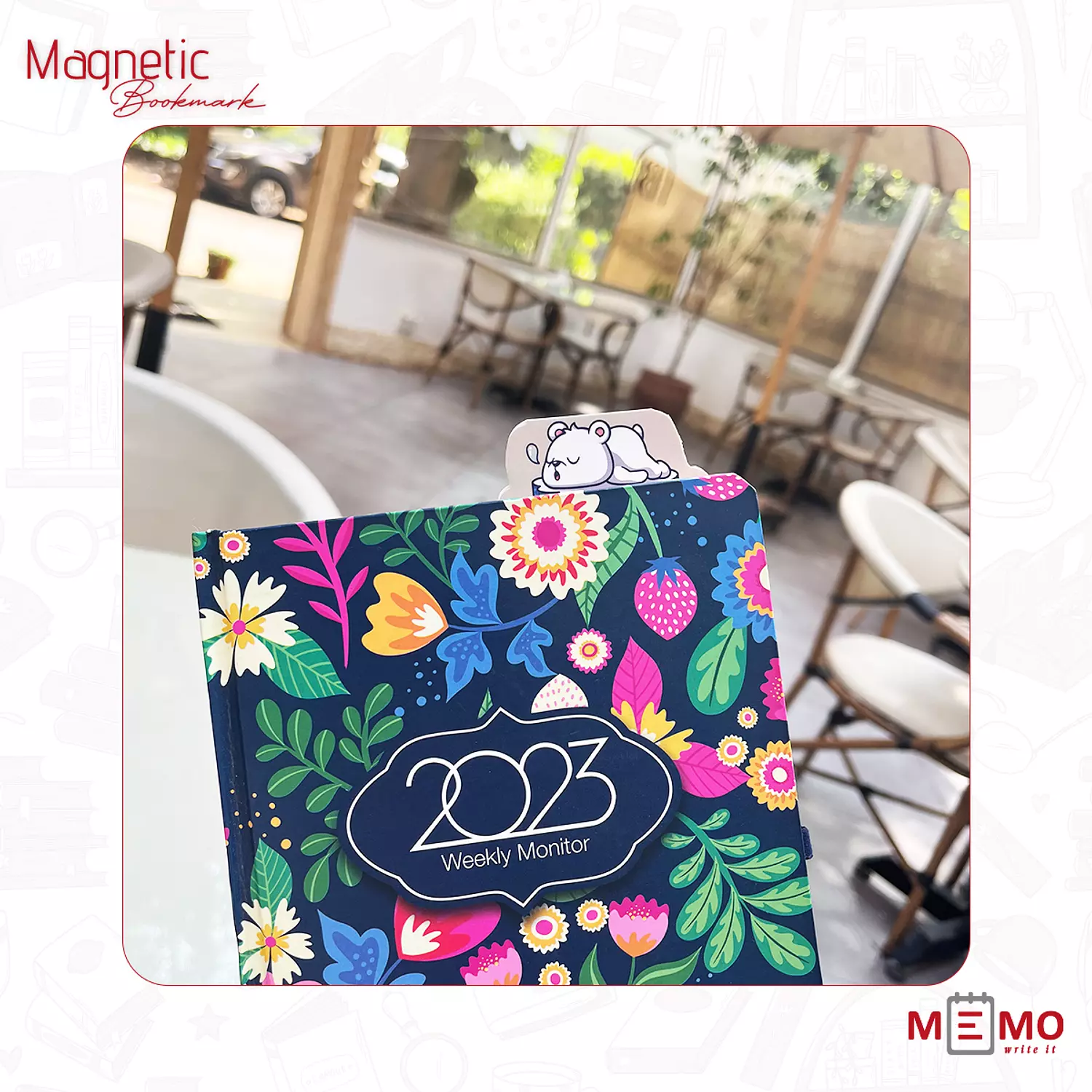Memo  Magnetic Bookmarks "Sweet Bears" (3 pcs) 7