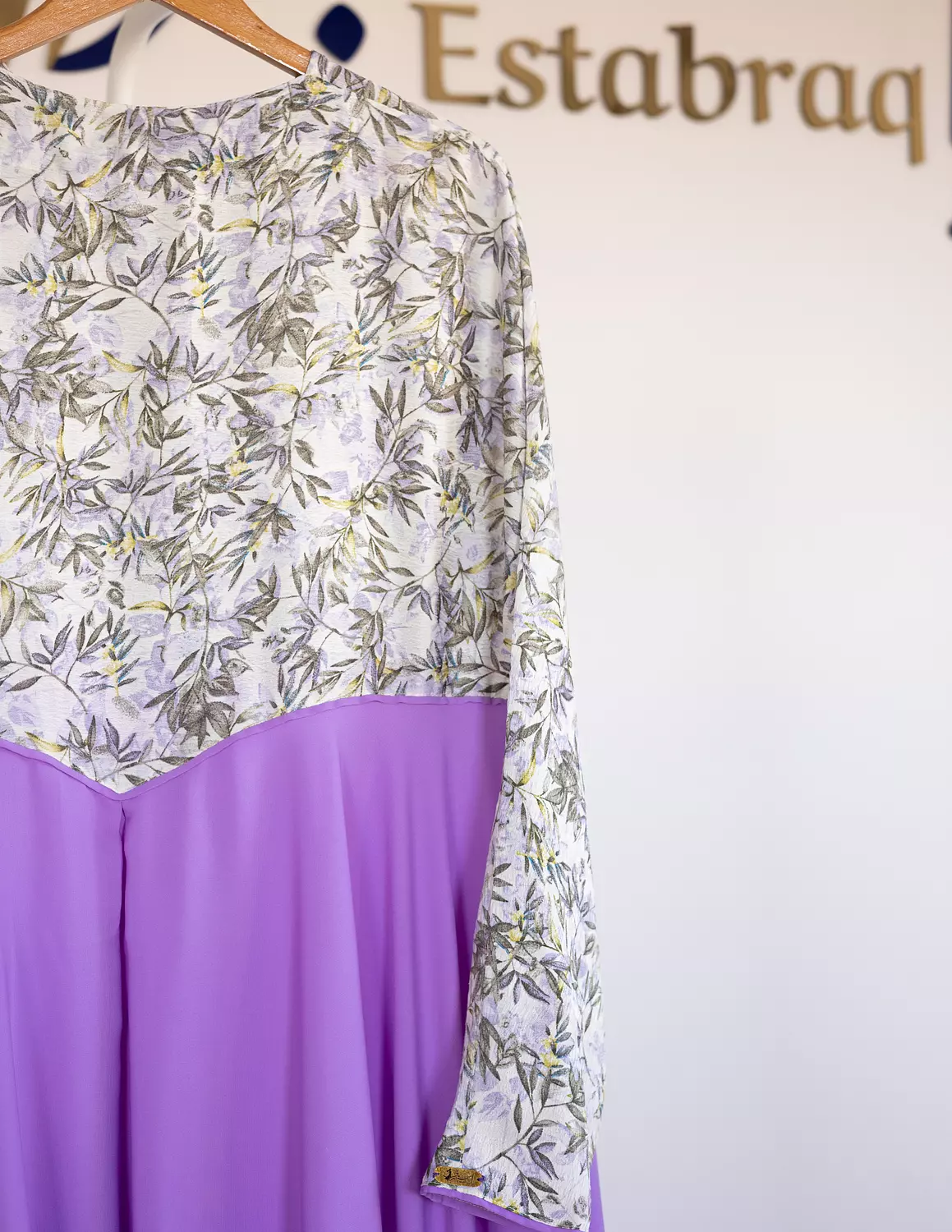Royal purple dress 2